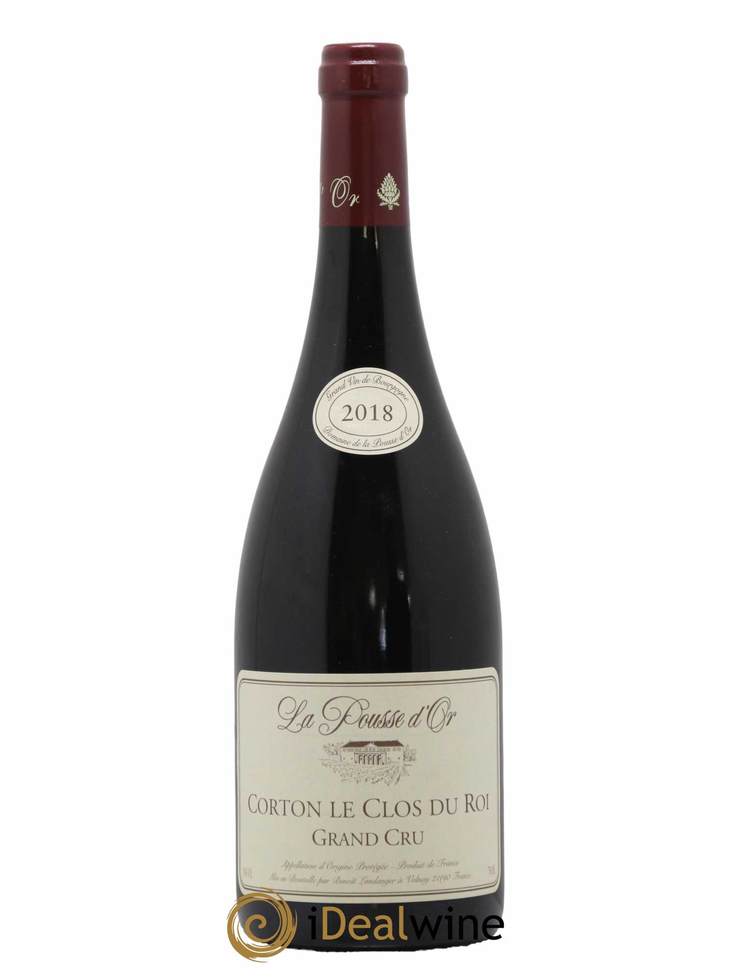 Corton Grand Cru Clos du Roi La Pousse d'Or (Domaine de) 2018 - Lotto di 1 bottiglia - 0