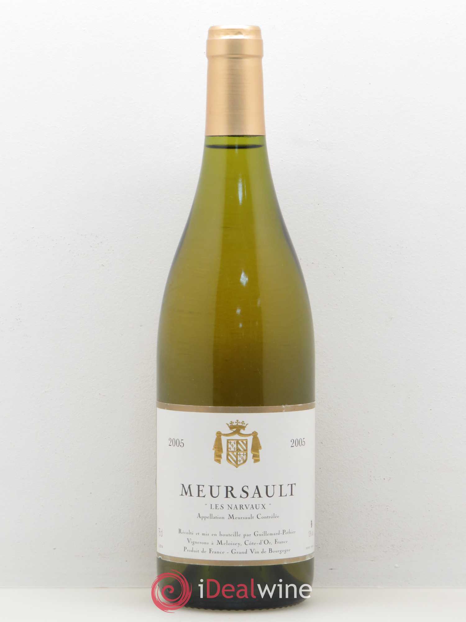 Meursault Les Narvaux Guillemard-Pothier (sans prix de réserve) 2005 - Posten von 1 Flasche - 0