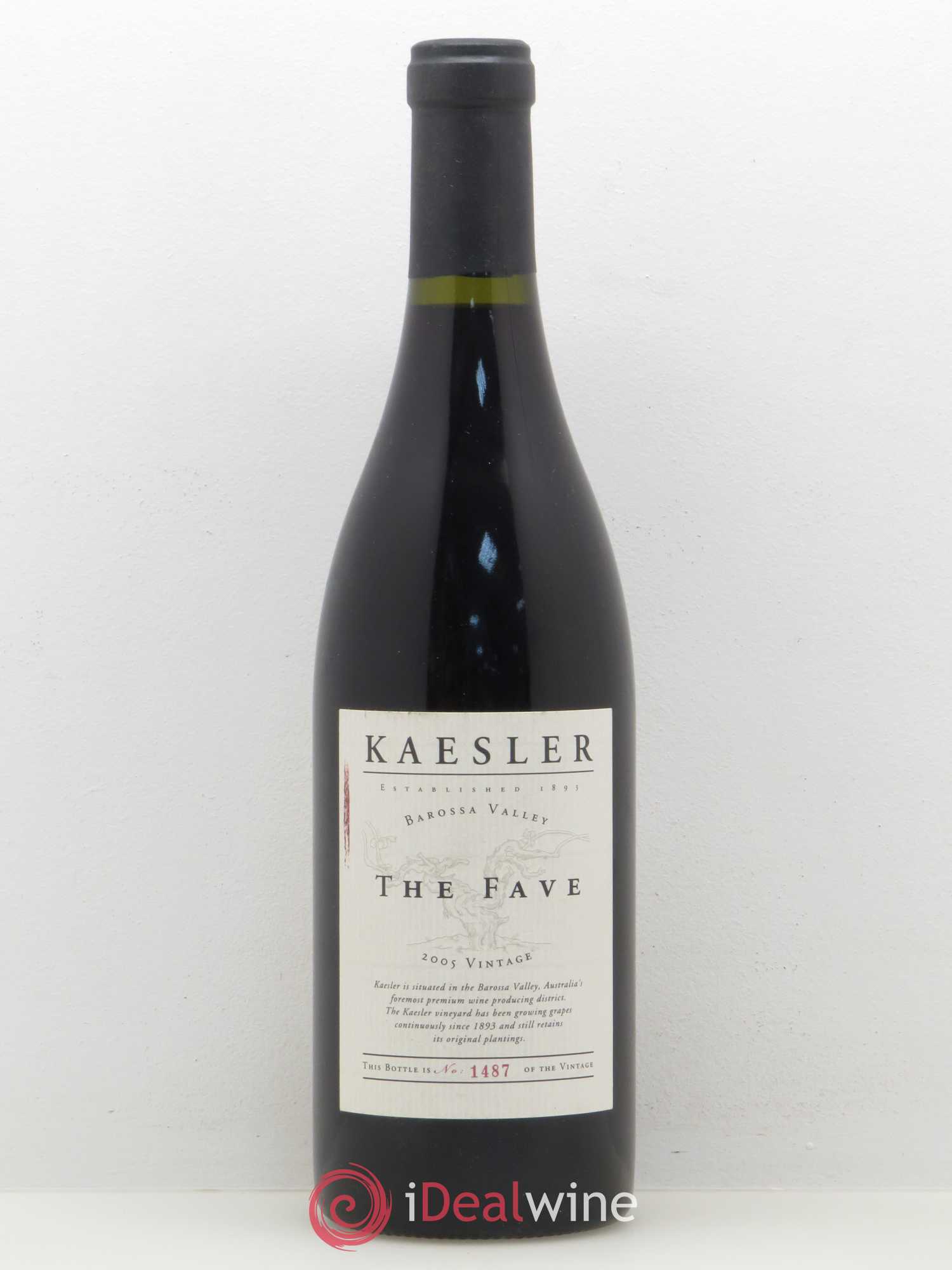Vins Etrangers Australie Kaesler Barossa Valley The Fave (sans prix de réserve) 2005 - Lotto di 1 bottiglia - 0