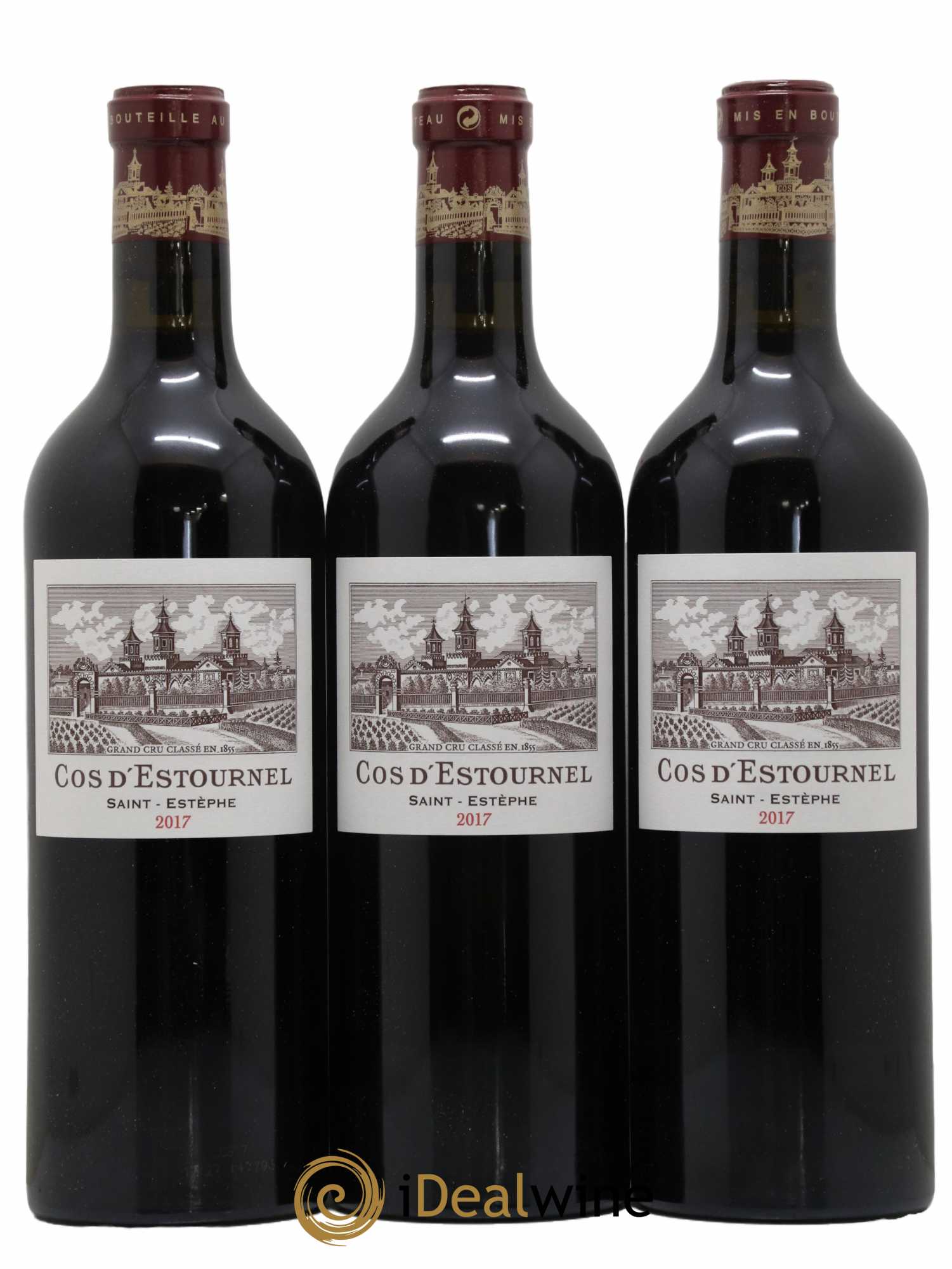 Cos d'Estournel 2ème Grand Cru Classé 2017 - Lot de 6 bouteilles - 1