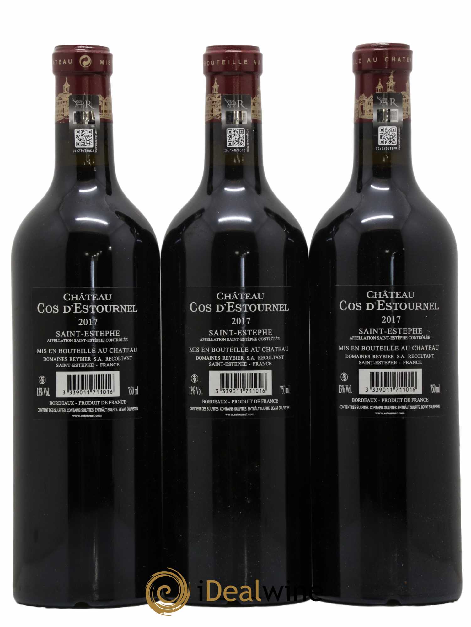 Cos d'Estournel 2ème Grand Cru Classé 2017 - Lot de 6 bouteilles - 2