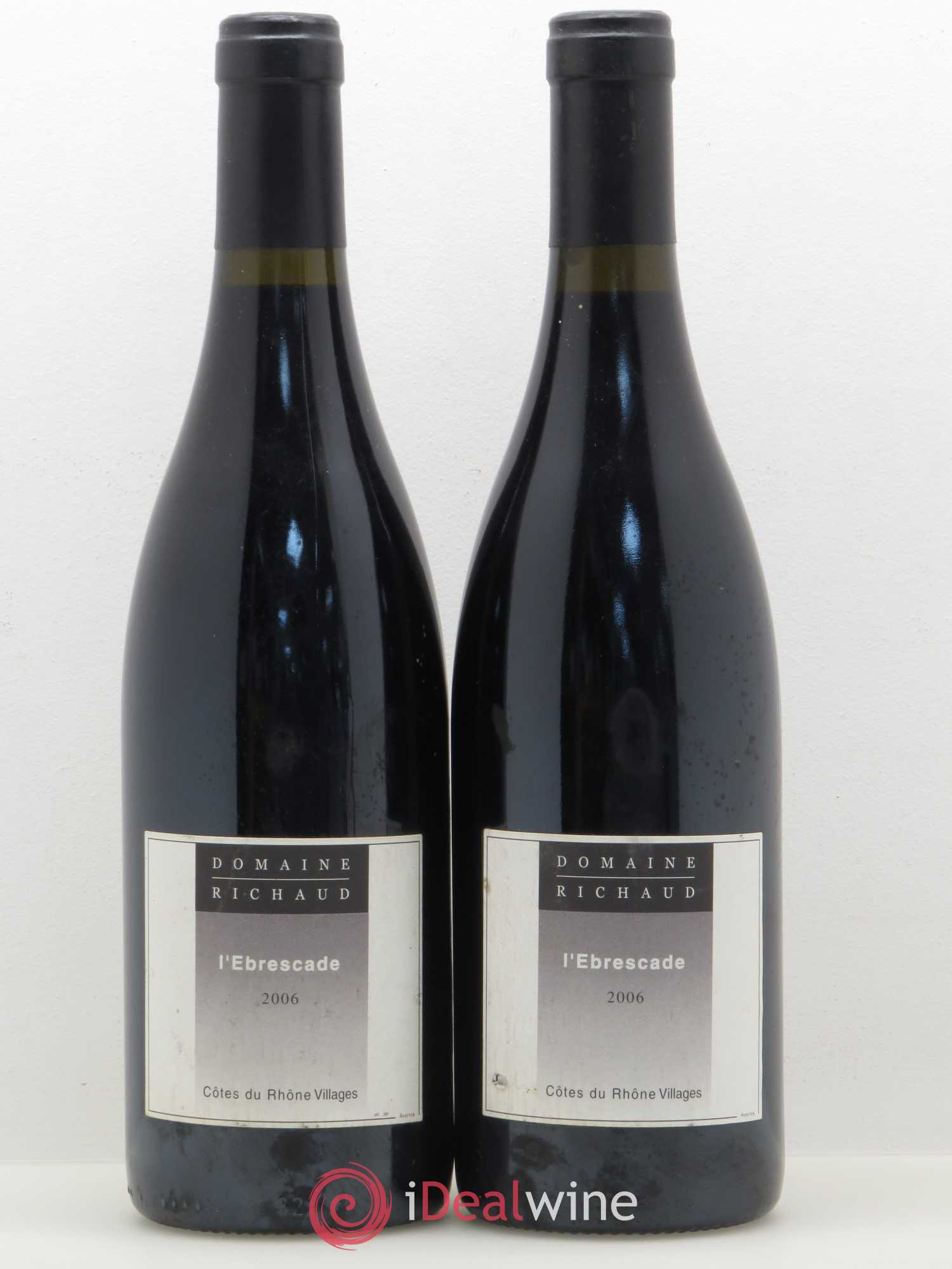 Cairanne Ebrescade Marcel Richaud 2006 - Lot de 2 bouteilles - 0