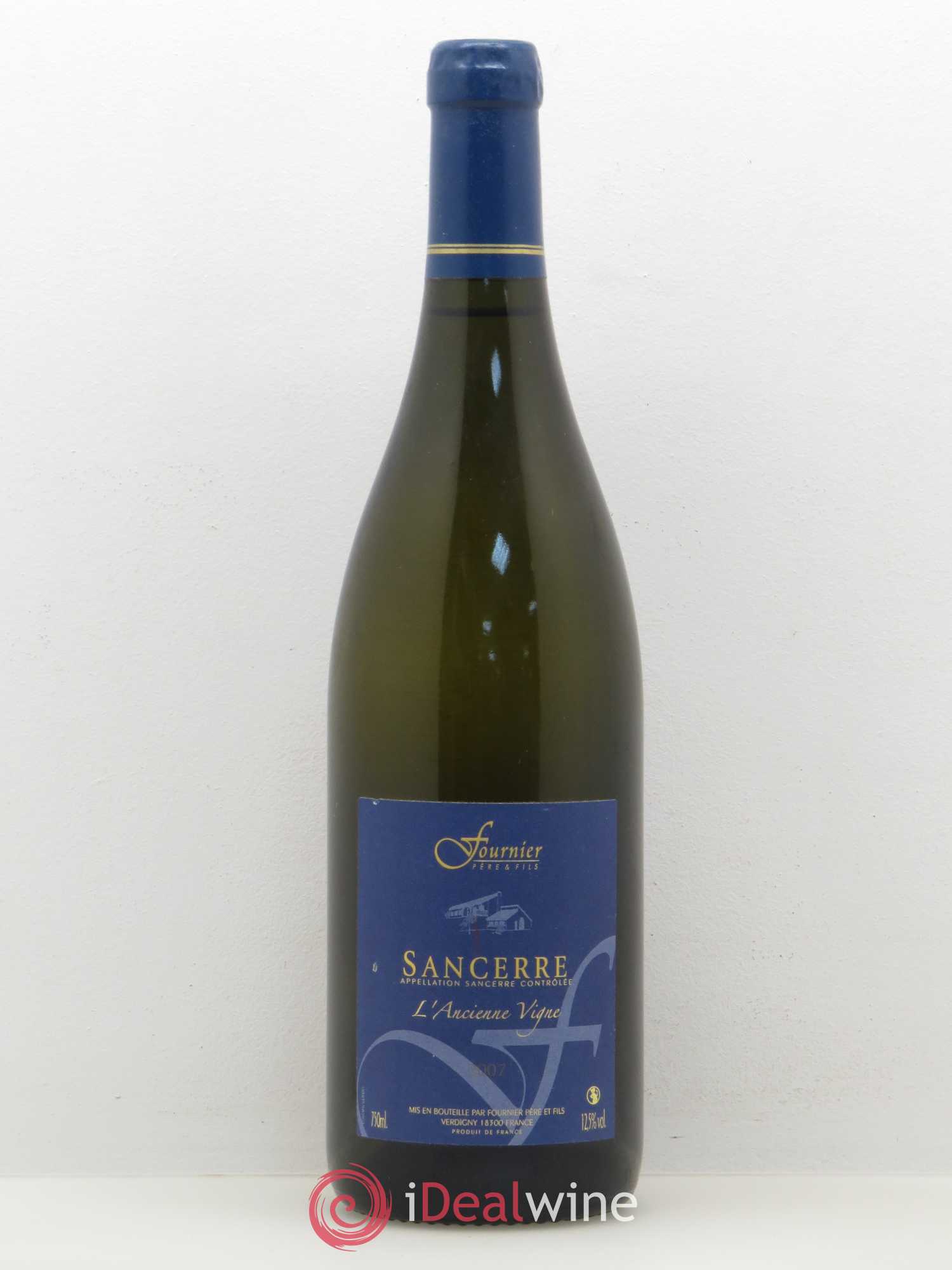 Sancerre L'Ancienne Vigne Fournier Pere et Fils (sans prix de réserve) 2007 - Lot de 1 bouteille - 0