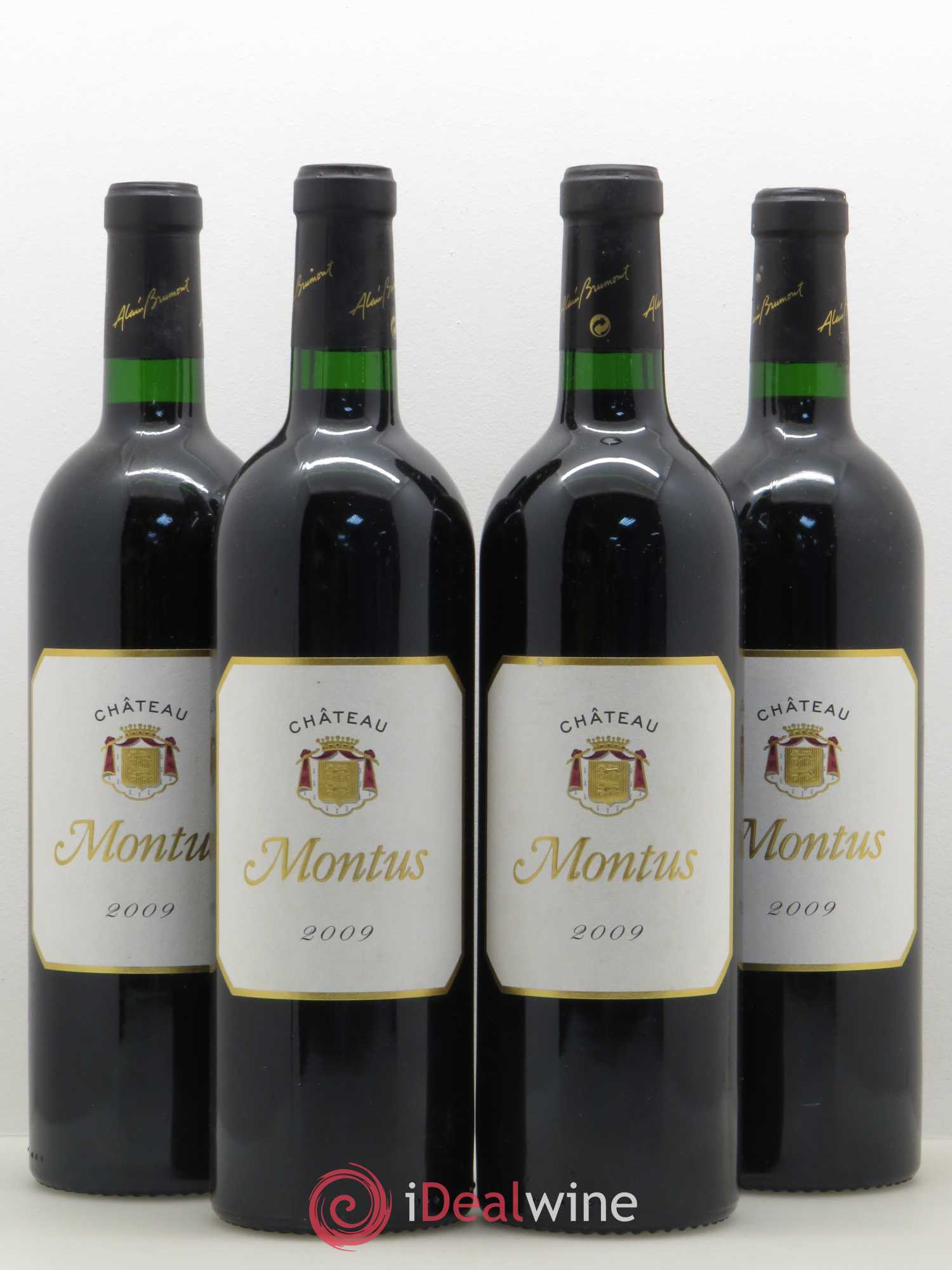 Madiran Château Montus Alain Brumont 2009 - Lot de 4 bouteilles - 0