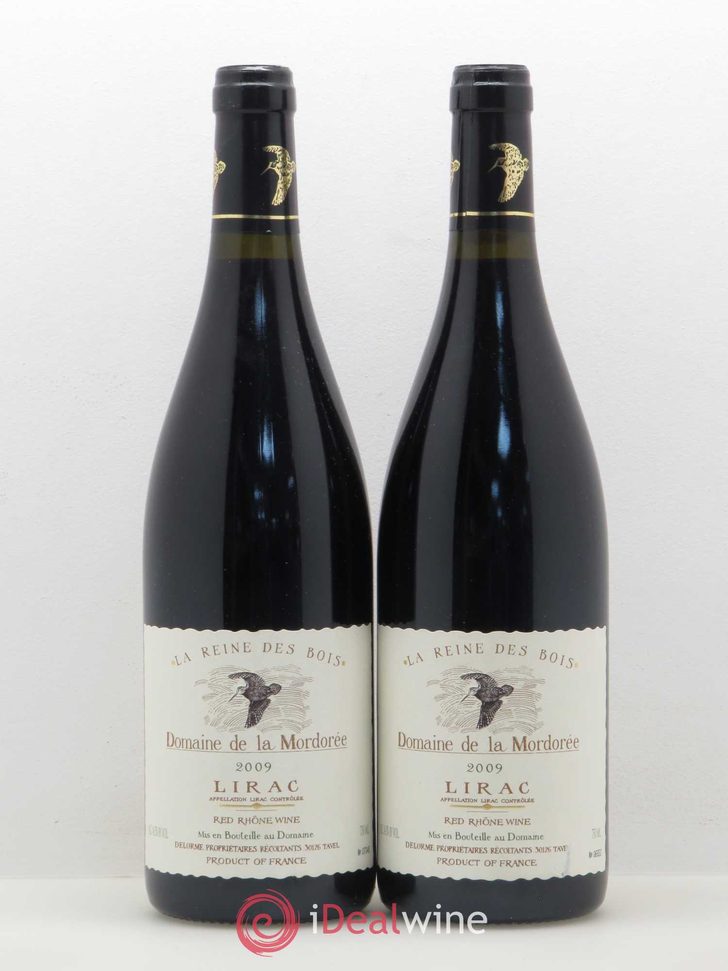 Lirac Cuvée Reine des Bois La Mordorée (Domaine de) 2009 - Lot de 2 bouteilles - 0