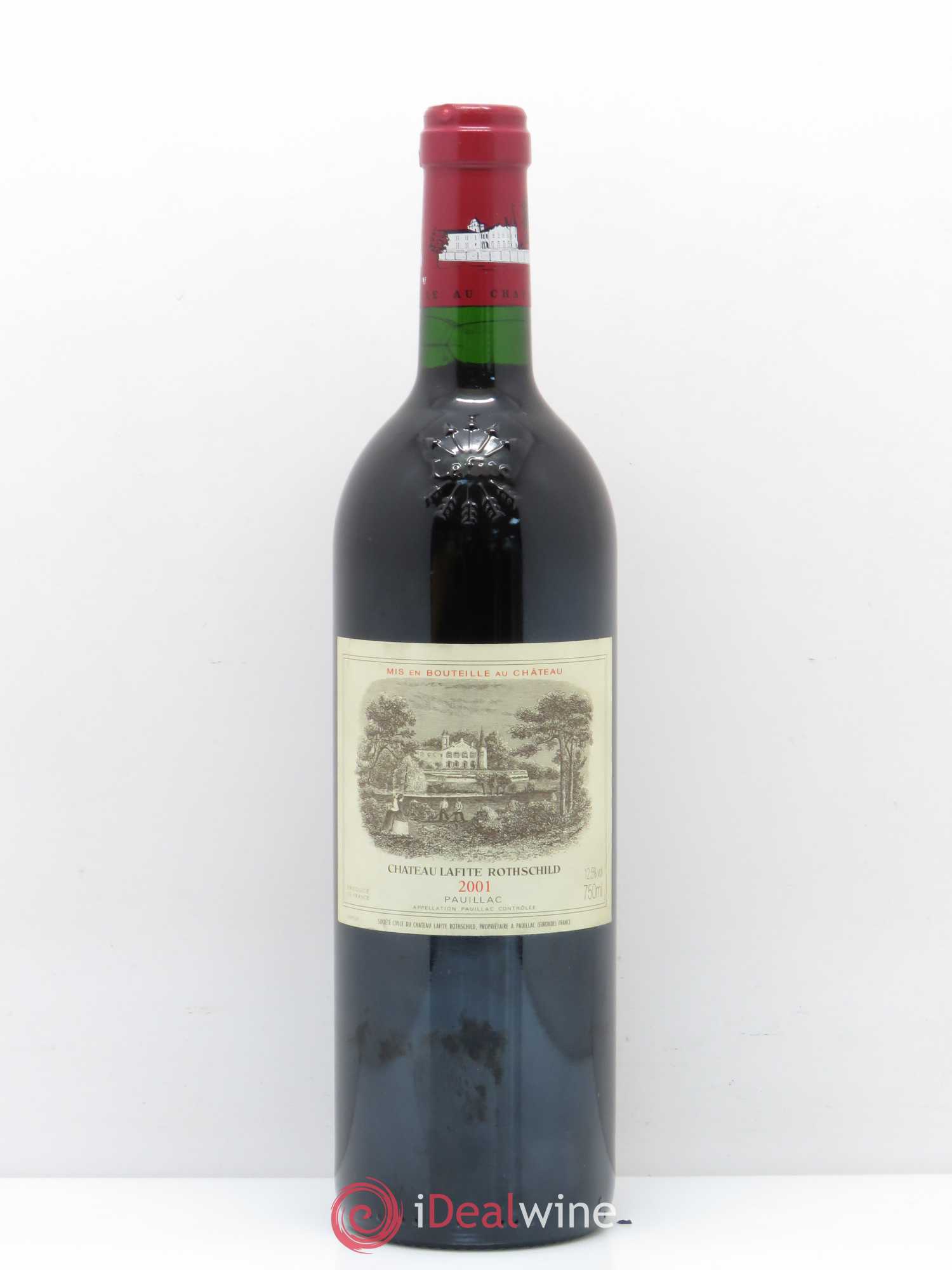 Château Lafite Rothschild 1er Grand Cru Classé 2001 - Lot de 1 bouteille - 0