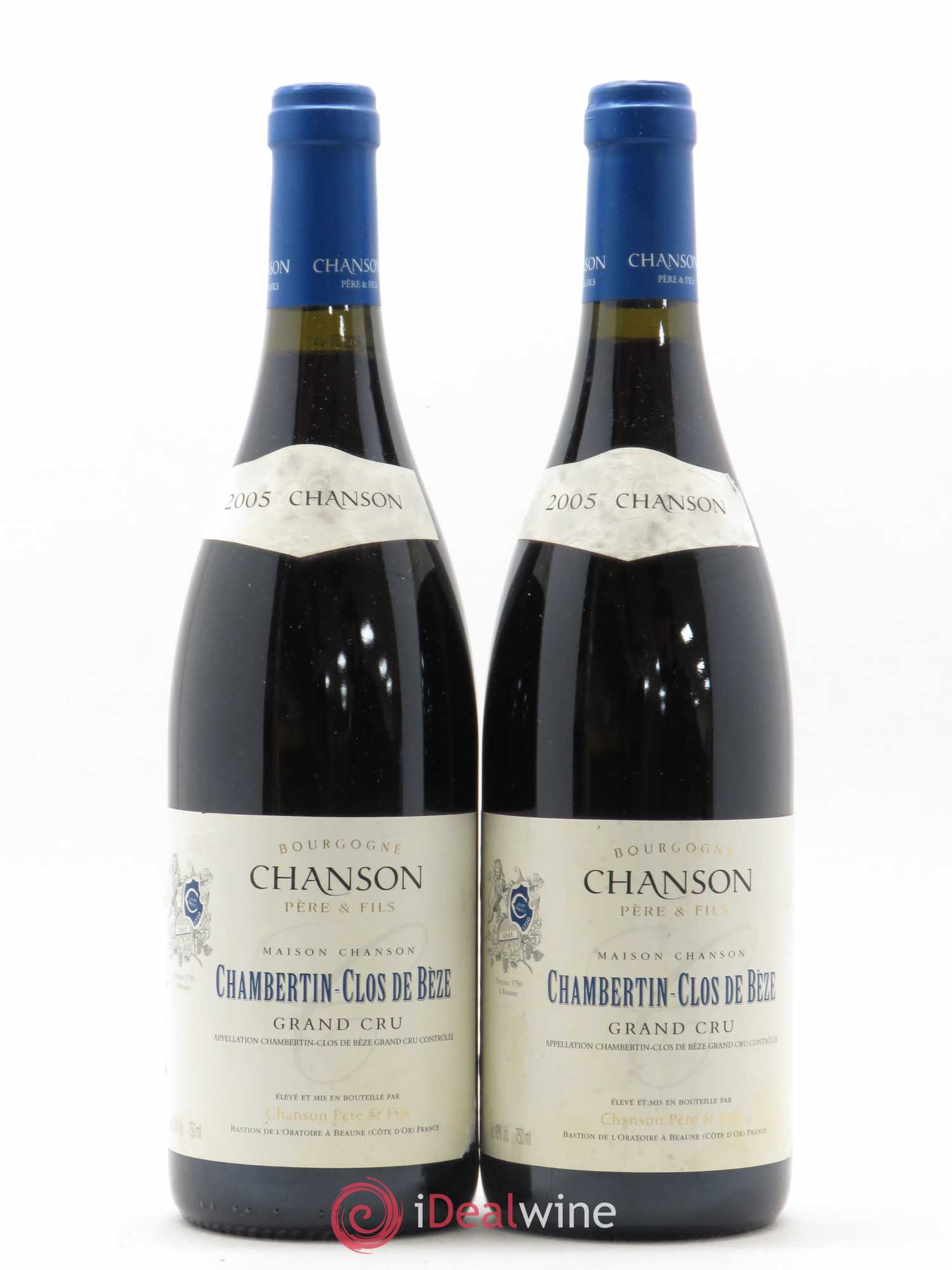 Chambertin Clos de Bèze Grand Cru Clos de Bèze Domaine Chanson 2005 - Posten von 2 Flaschen - 0