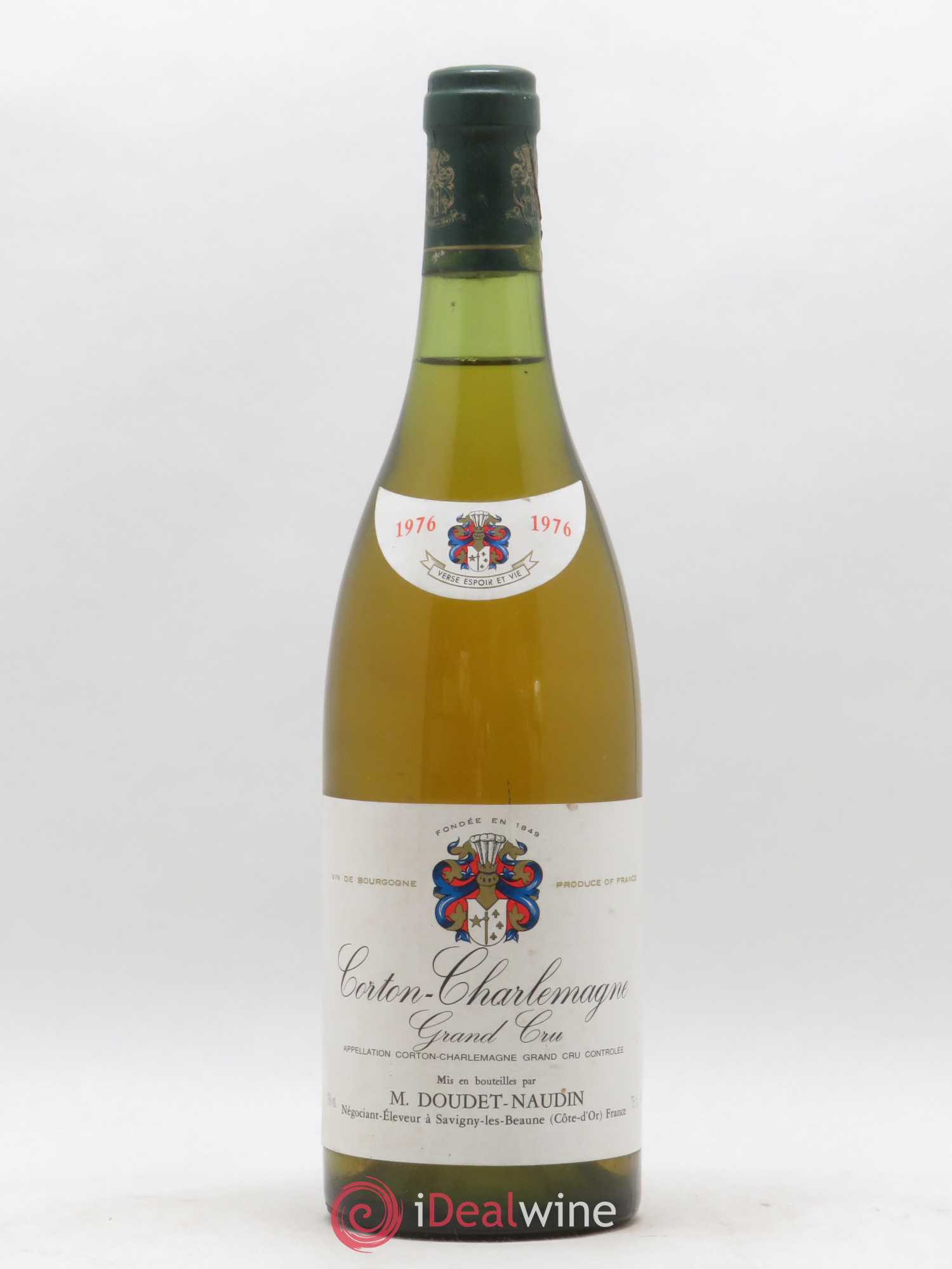 Corton-Charlemagne Grand Cru Domaine Doudet Naudin 1976 - Lot de 1 bouteille - 0