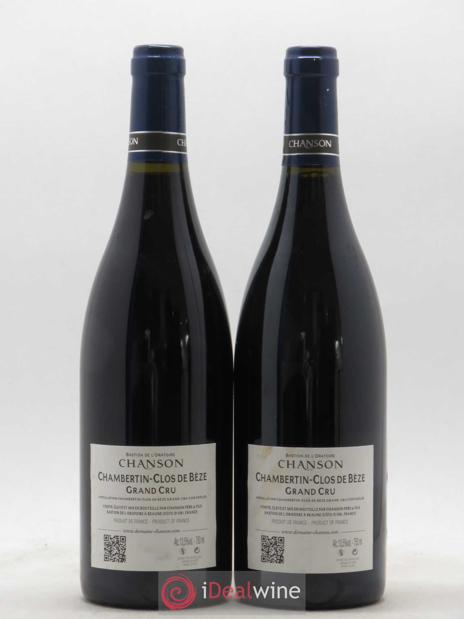 Chambertin Clos de Bèze Grand Cru Domaine Chanson 2009 - Lot de 2 bouteilles - 1