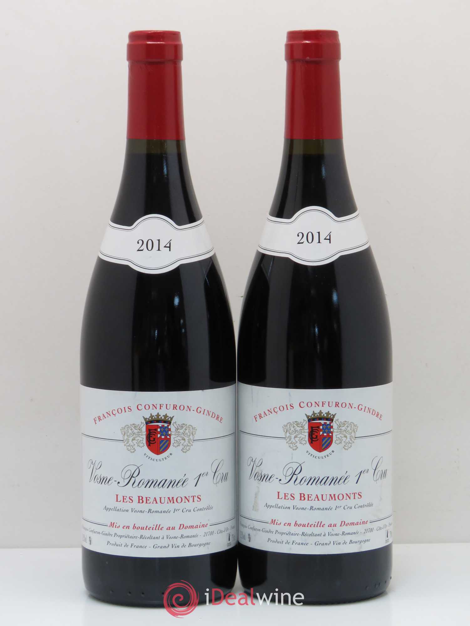 Vosne-Romanée 1er Cru Les Beaumonts Domaine Confuron Gindre 2014 - Posten von 2 Flaschen - 0