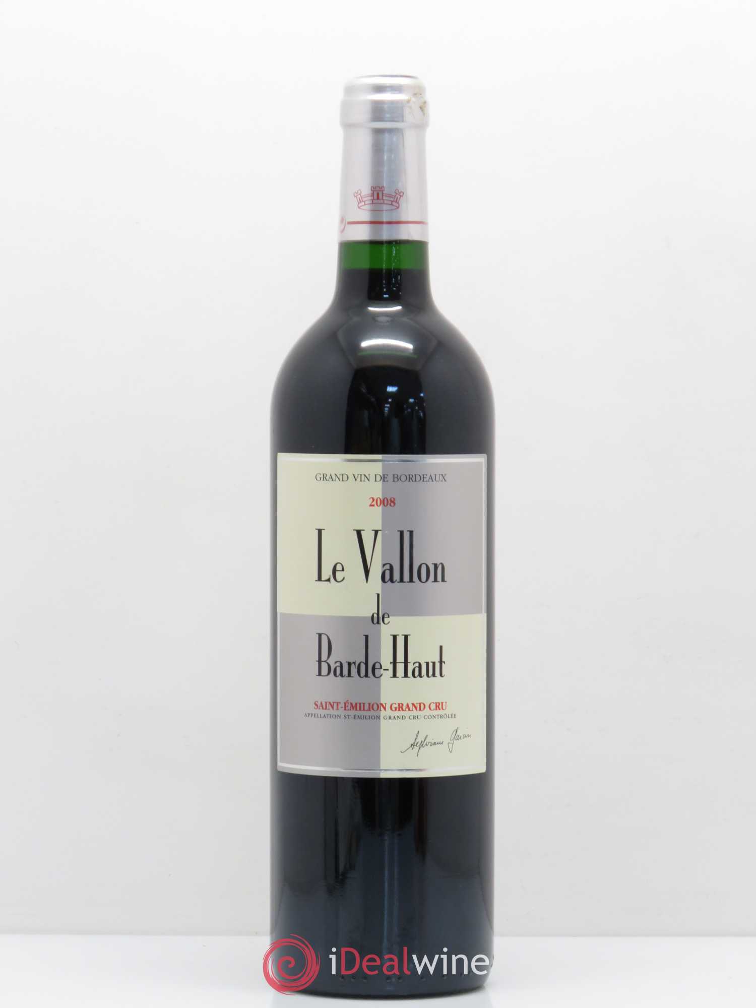 Saint-Émilion Château Barde-Haut Le Vallon du Barde-Haut 2008 - Lotto di 1 bottiglia - 0