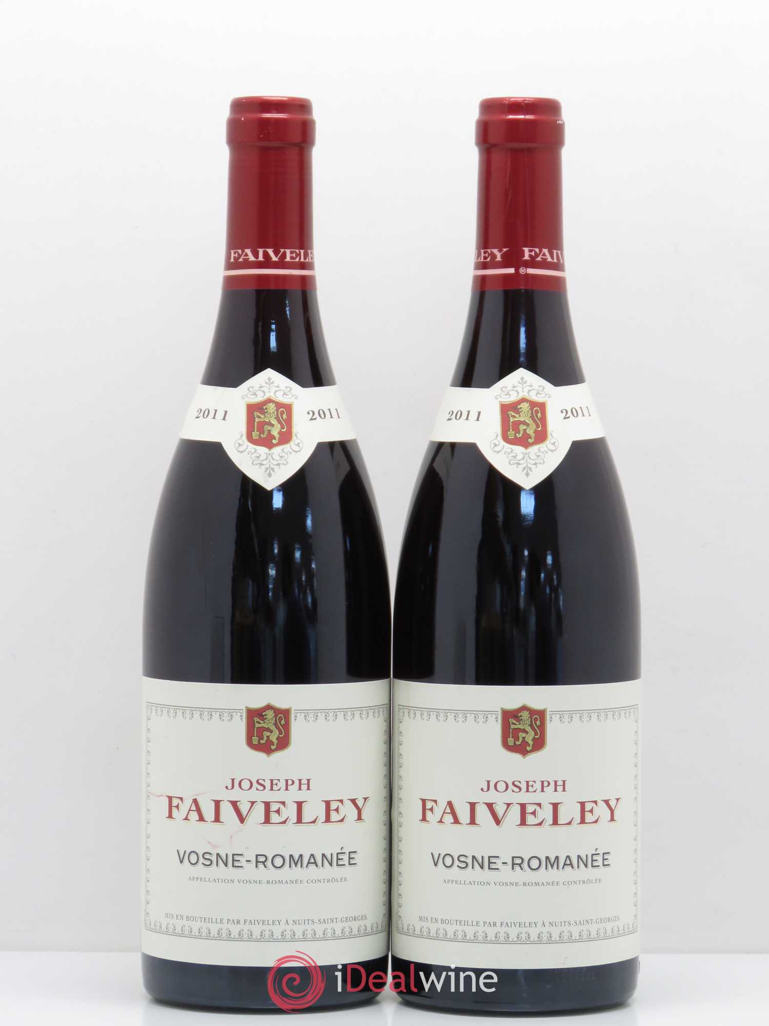 Vosne-Romanée Joseph Faiveley 2011 - Lot de 2 bouteilles - 0