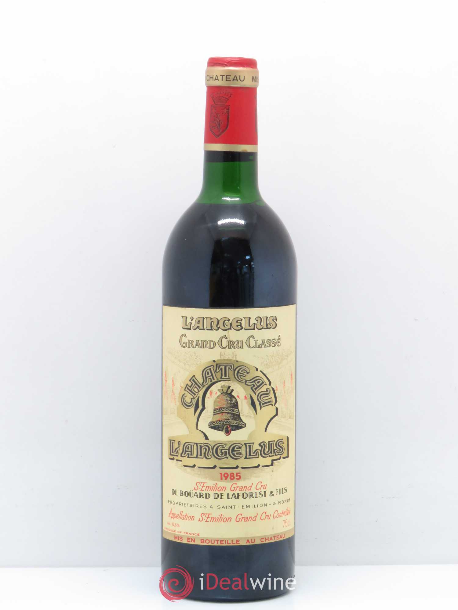 Château Angélus 1er Grand Cru Classé A 1985 - Lot de 1 bouteille - 0