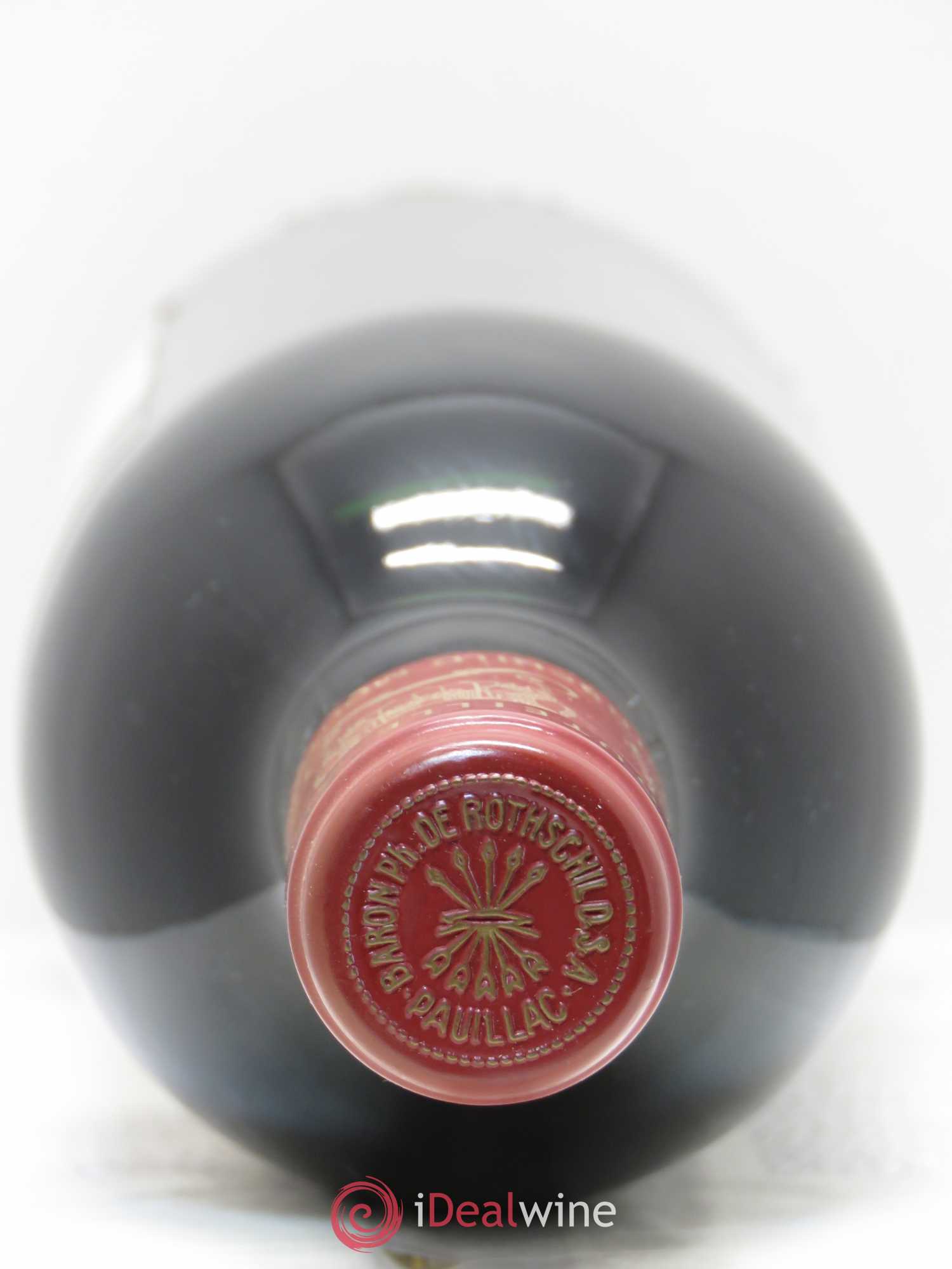 Château Mouton Rothschild 1er Grand Cru Classé 1986 - Lot de 1 bouteille - 1