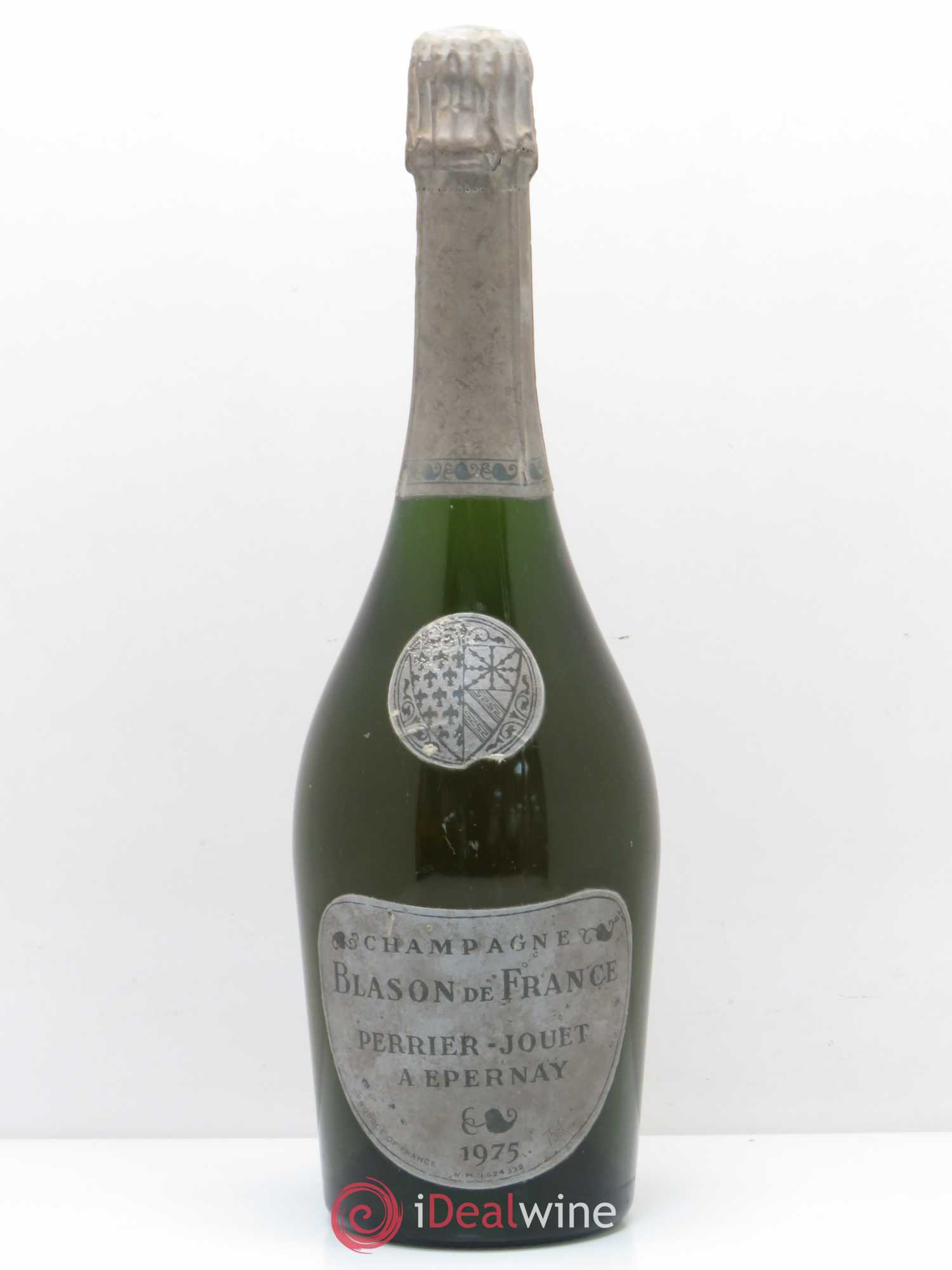Blason de France Perrier-Jouët 1975 - Lot de 1 bouteille - 0