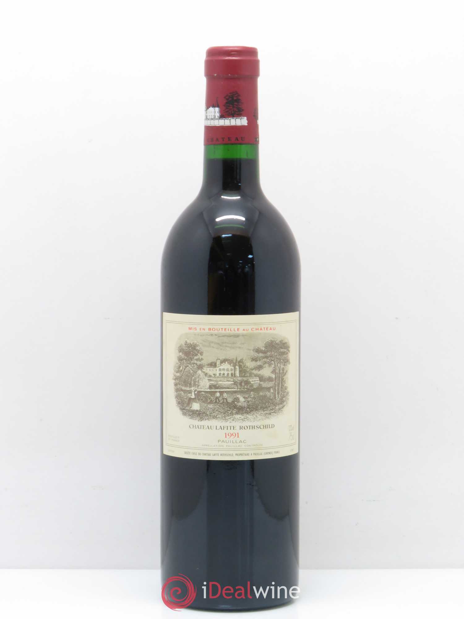 Château Lafite Rothschild 1er Grand Cru Classé 1991 - Lot de 1 bouteille - 0