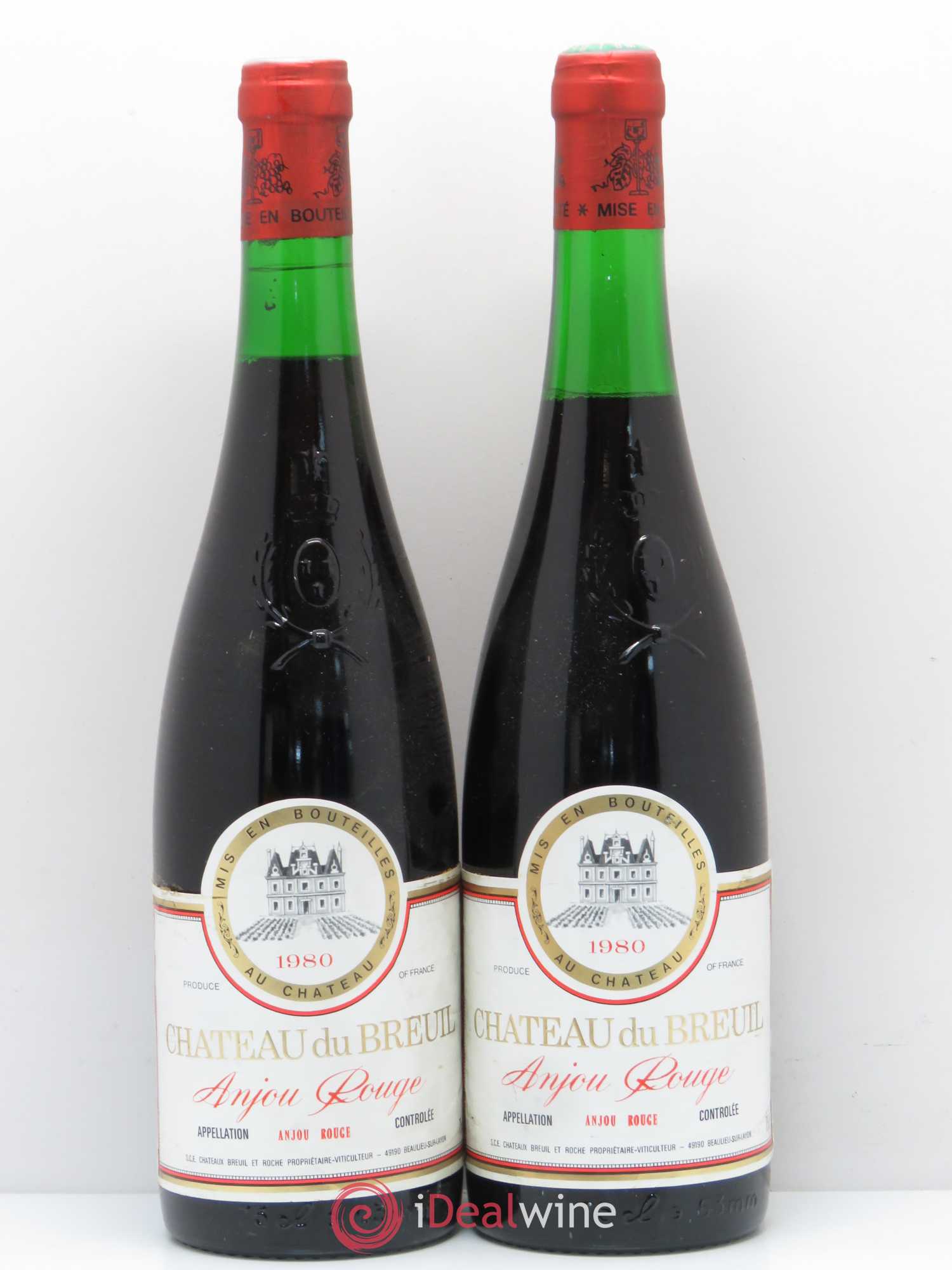 Anjou Château du Breuil (sans prix de réserve) 1980 - Posten von 5 Flaschen - 2