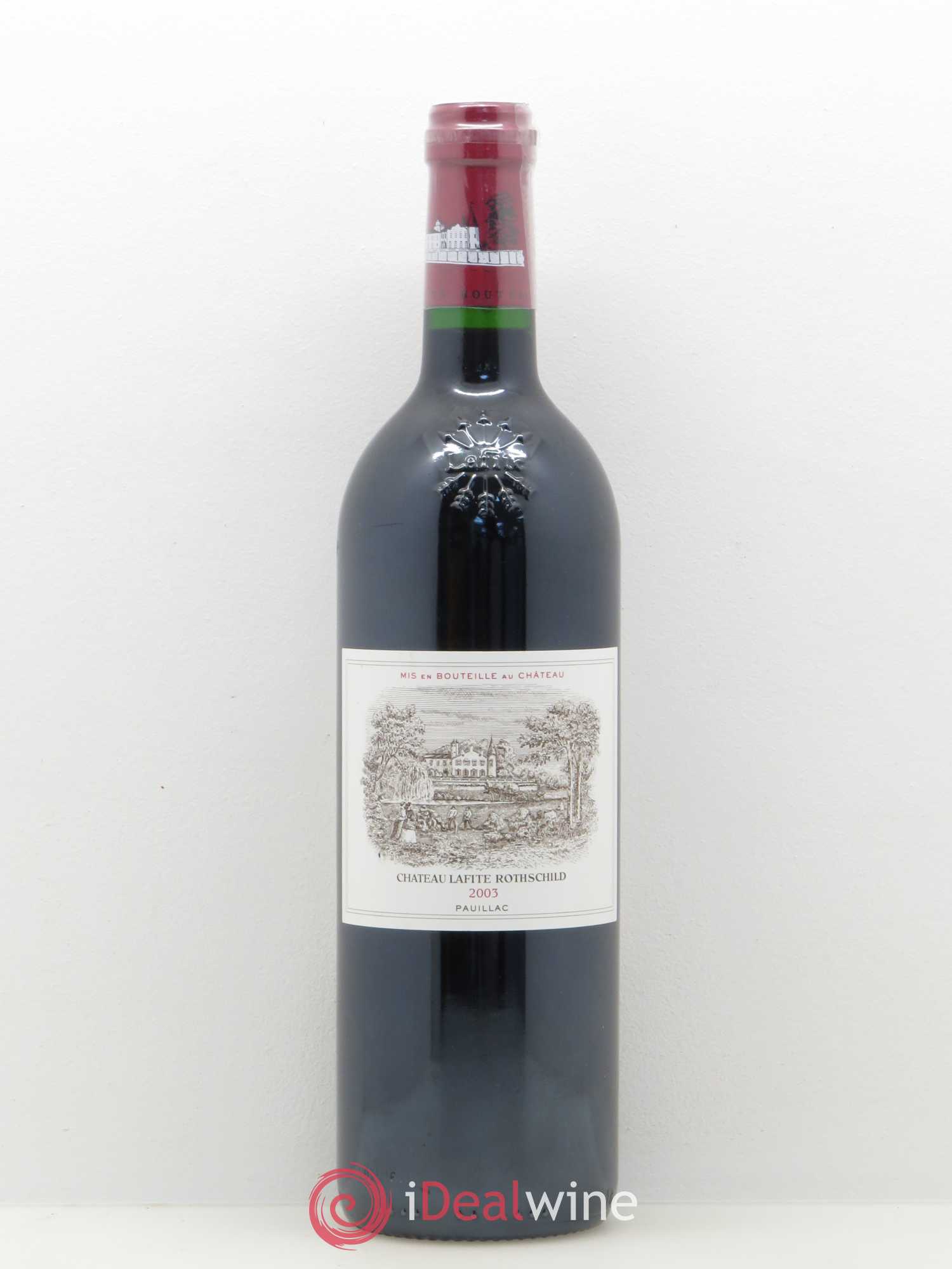 Château Lafite Rothschild 1er Grand Cru Classé 2003 - Lot de 1 bouteille - 0