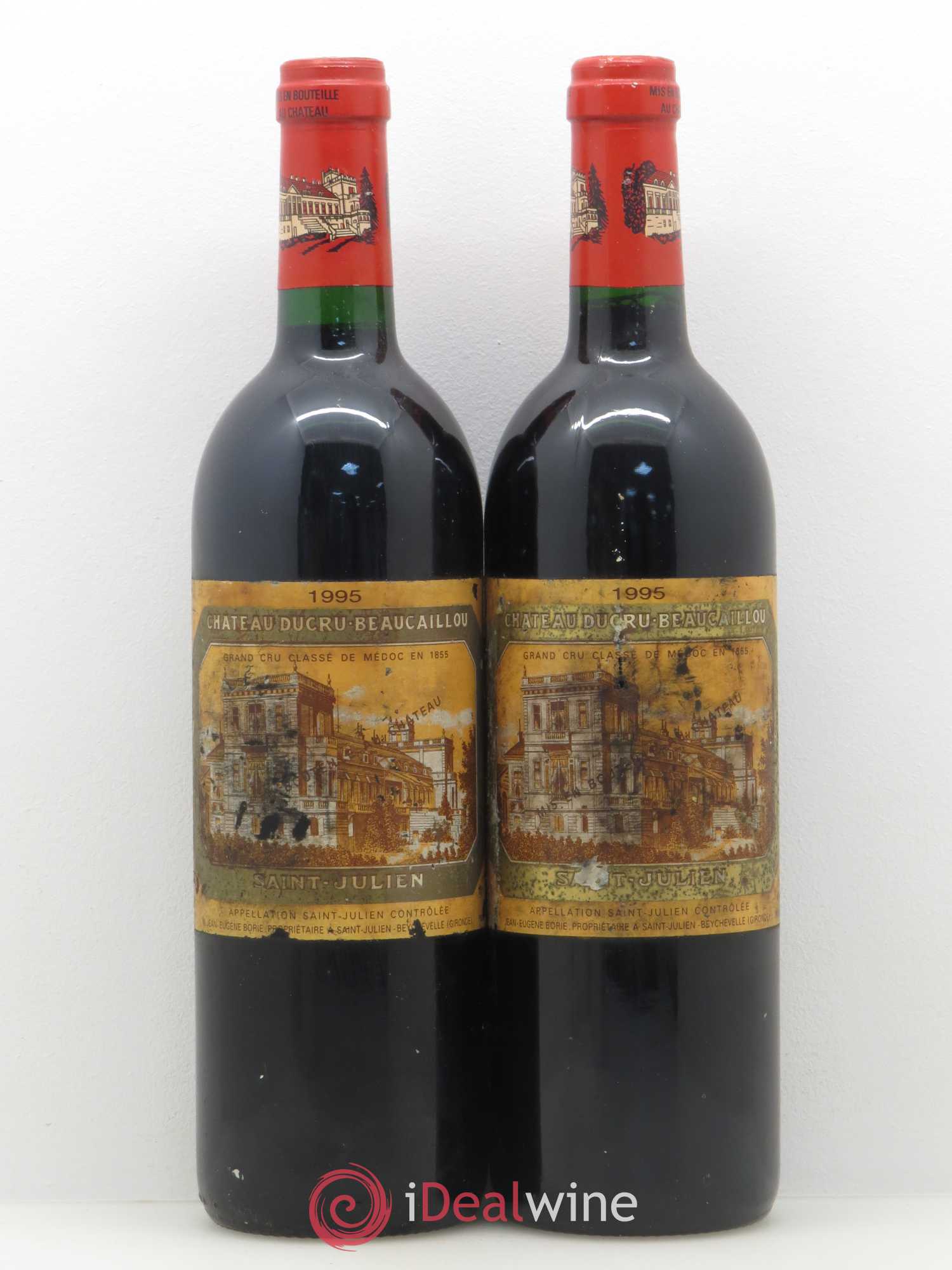 Château Ducru Beaucaillou 2ème Grand Cru Classé 1995 - Lot de 2 bouteilles - 0