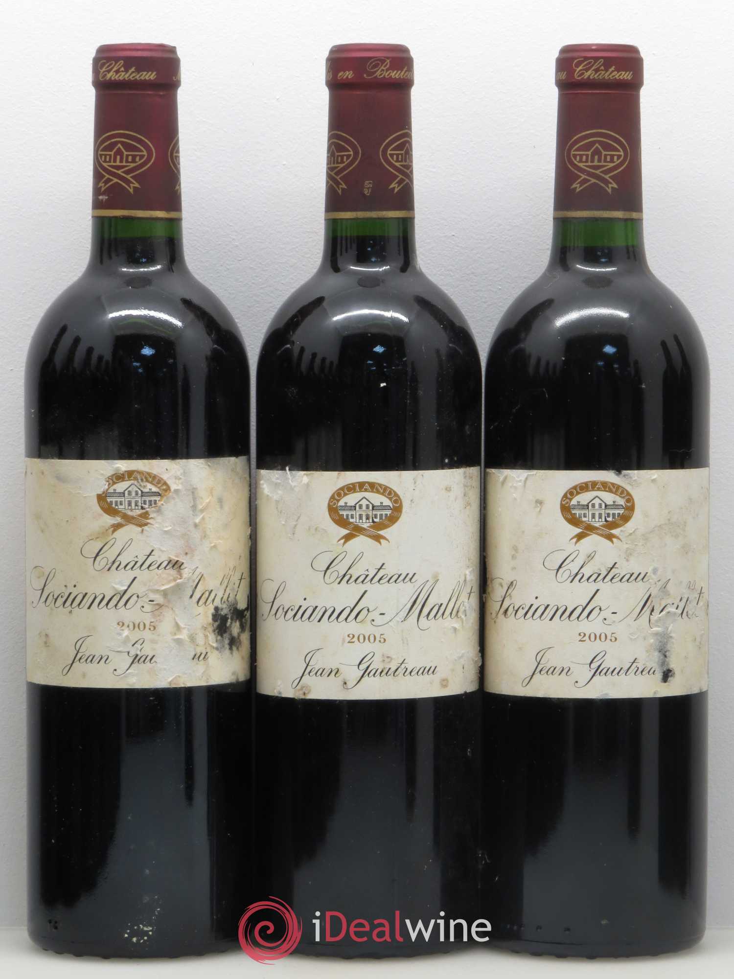 Château Sociando Mallet 2005 - Lot de 12 bouteilles - 3