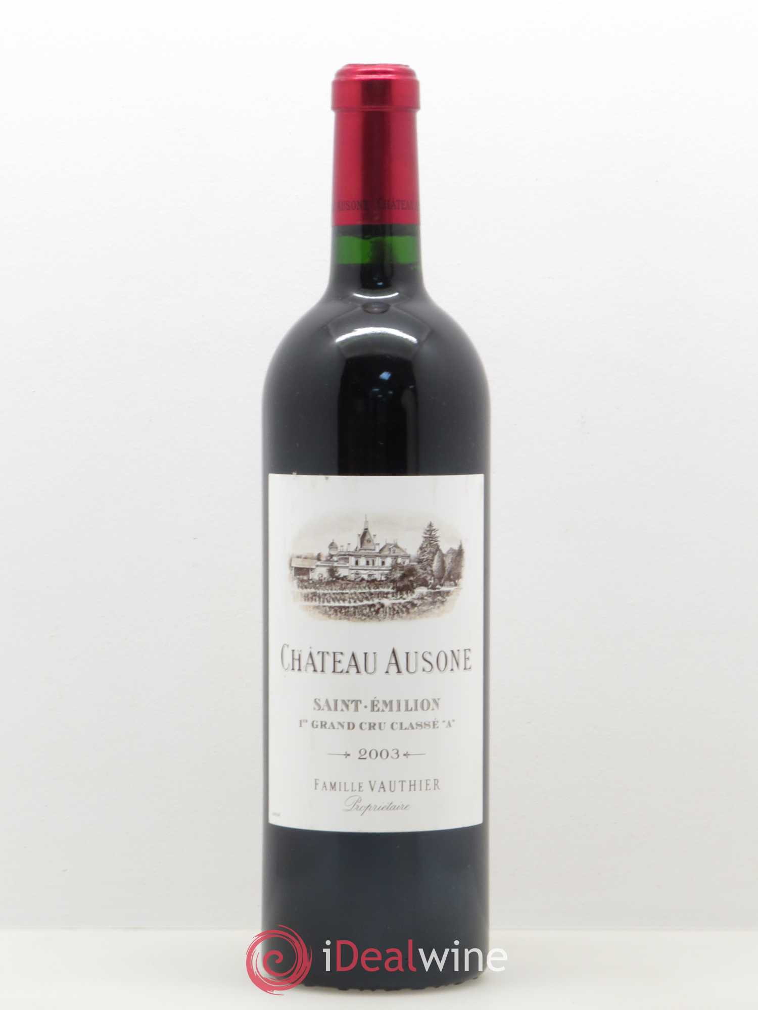 Château Ausone 1er Grand Cru Classé A 2003 - Lot de 1 bouteille - 0