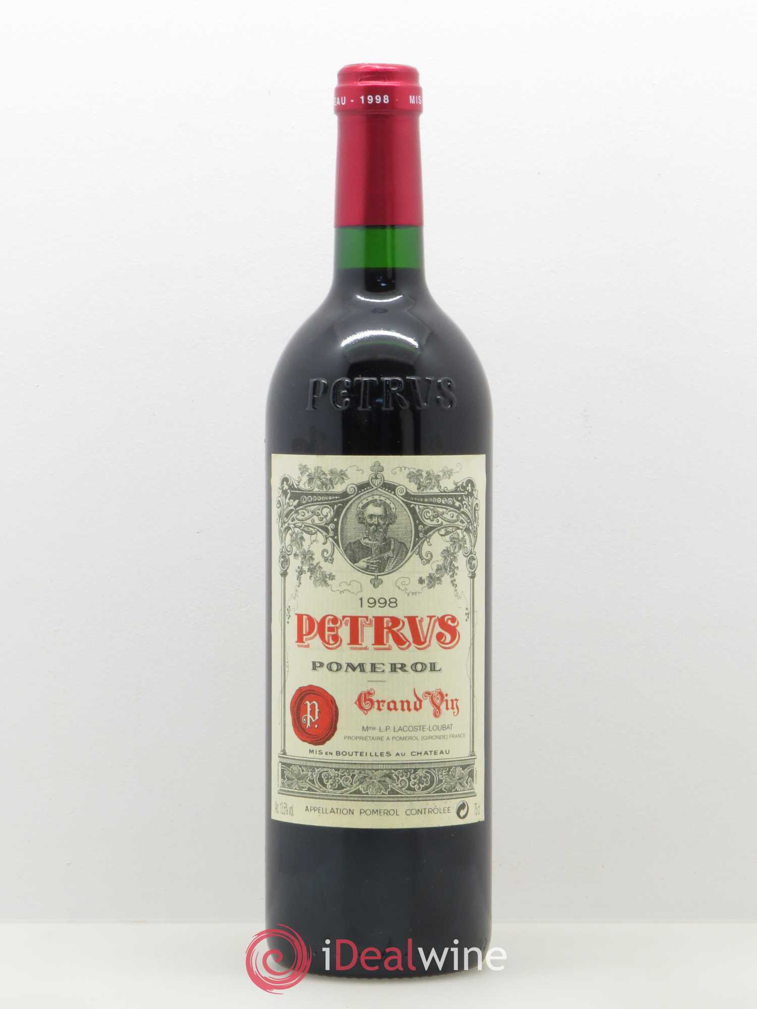 Petrus 1998 - Lot de 1 bouteille - 0
