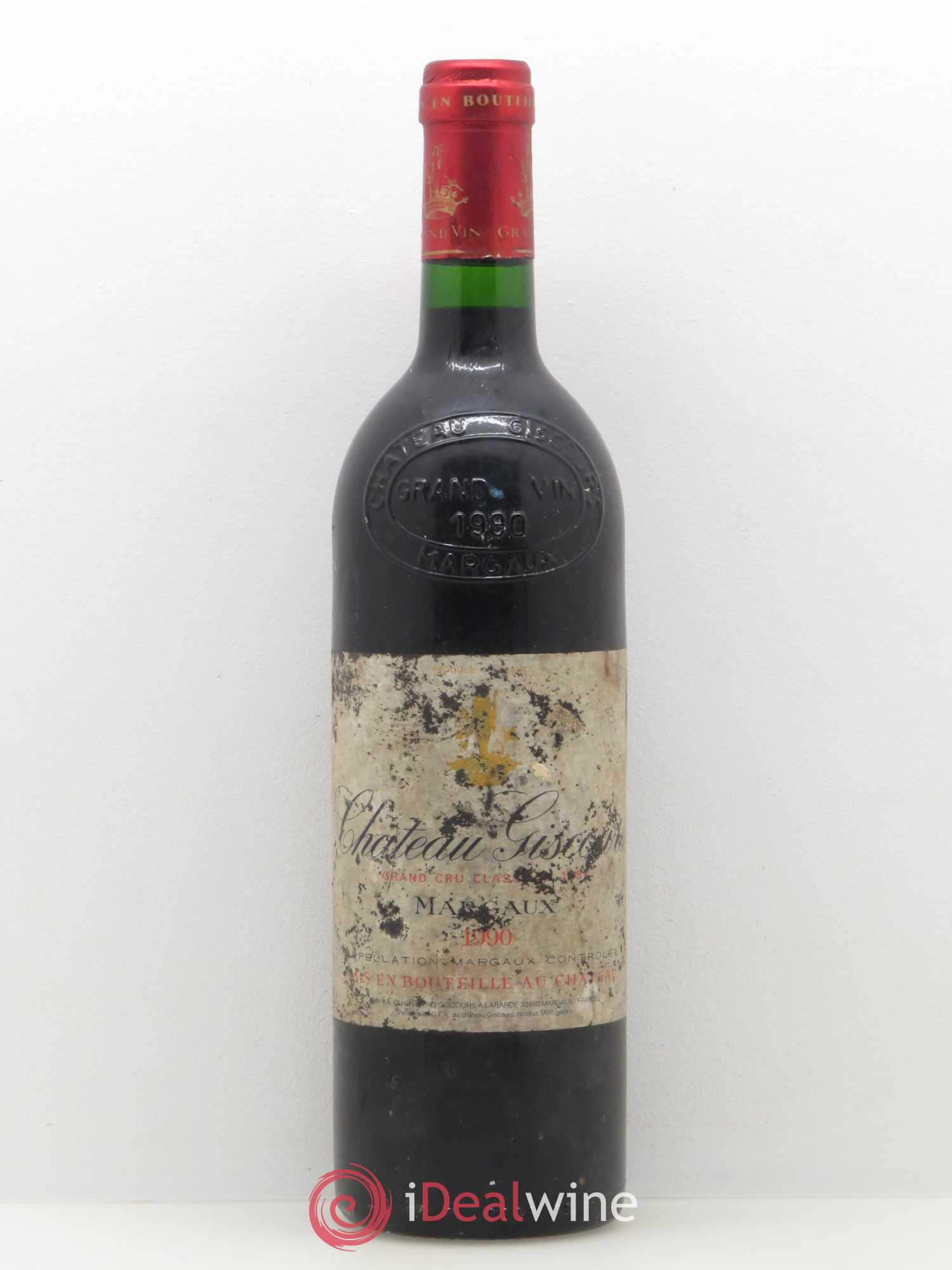Château Giscours 3ème Grand Cru Classé 1990 - Lot de 1 bouteille - 0