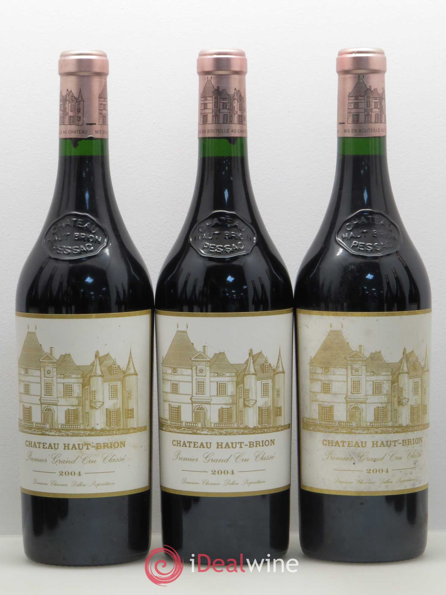 Château Haut Brion 1er Grand Cru Classé 2004 - Lot de 12 bouteilles - 2