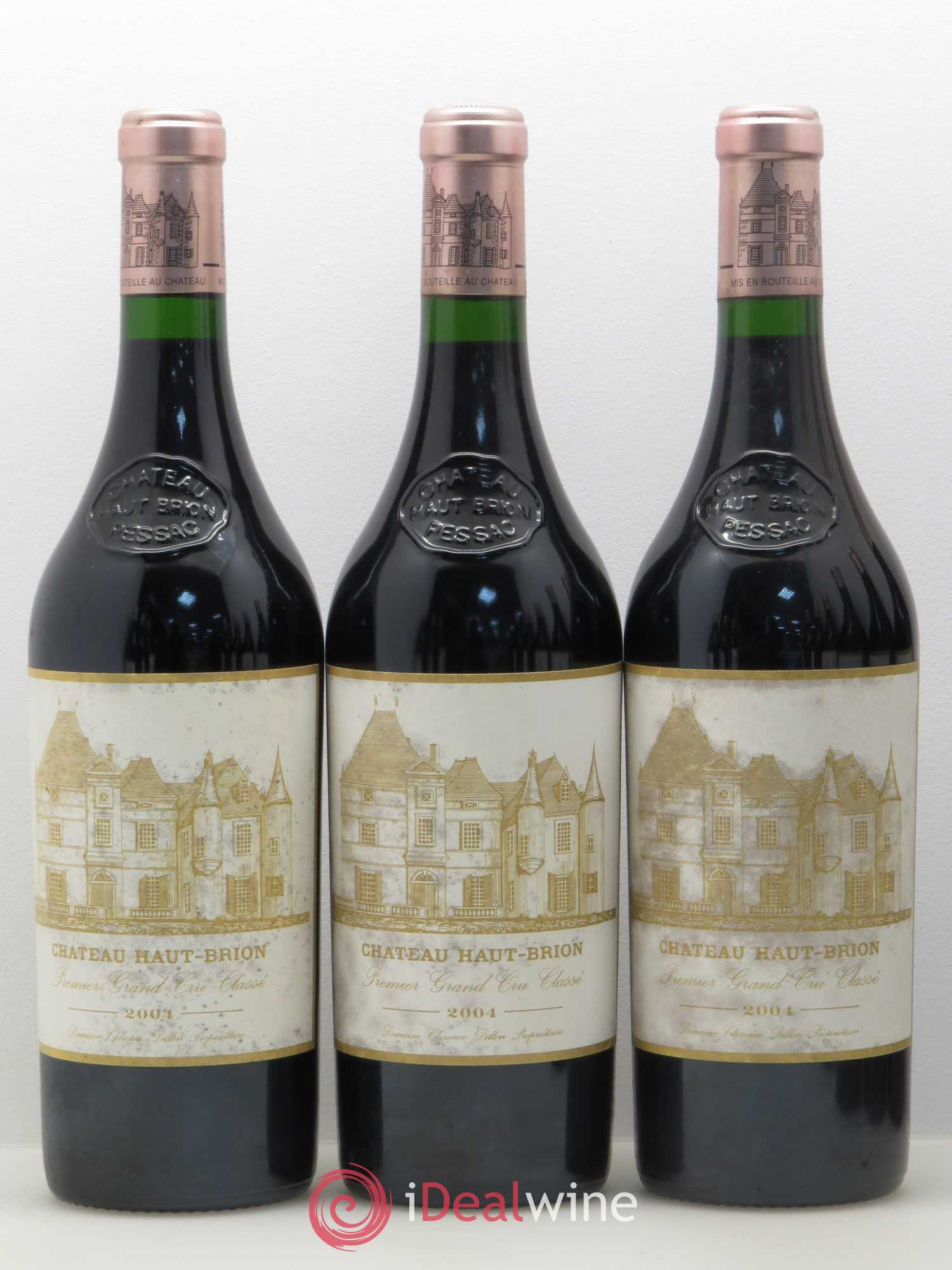 Château Haut Brion 1er Grand Cru Classé 2004 - Lot de 12 bouteilles - 4