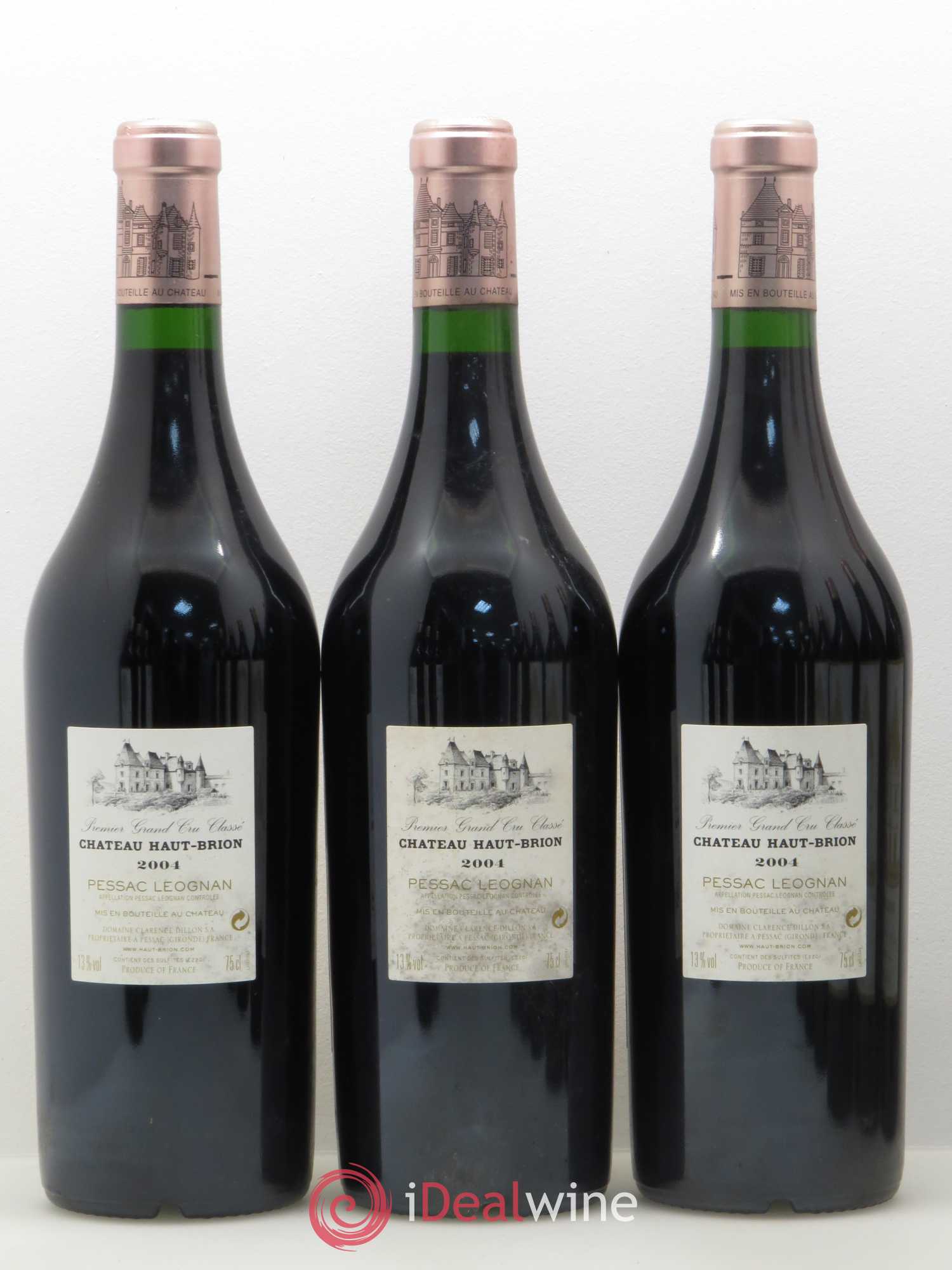 Château Haut Brion 1er Grand Cru Classé 2004 - Lot de 12 bouteilles - 5