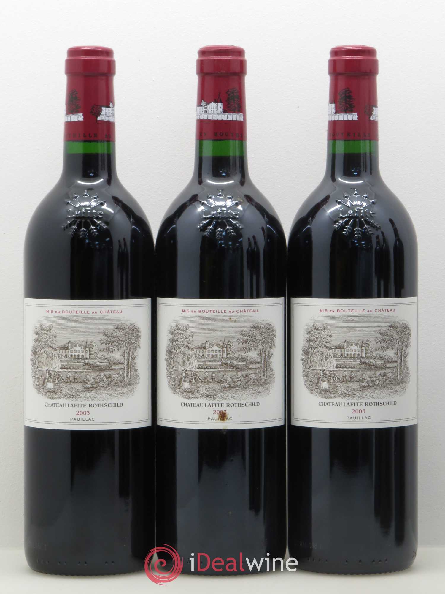 Château Lafite Rothschild 1er Grand Cru Classé 2003 - Lot de 6 bouteilles - 3