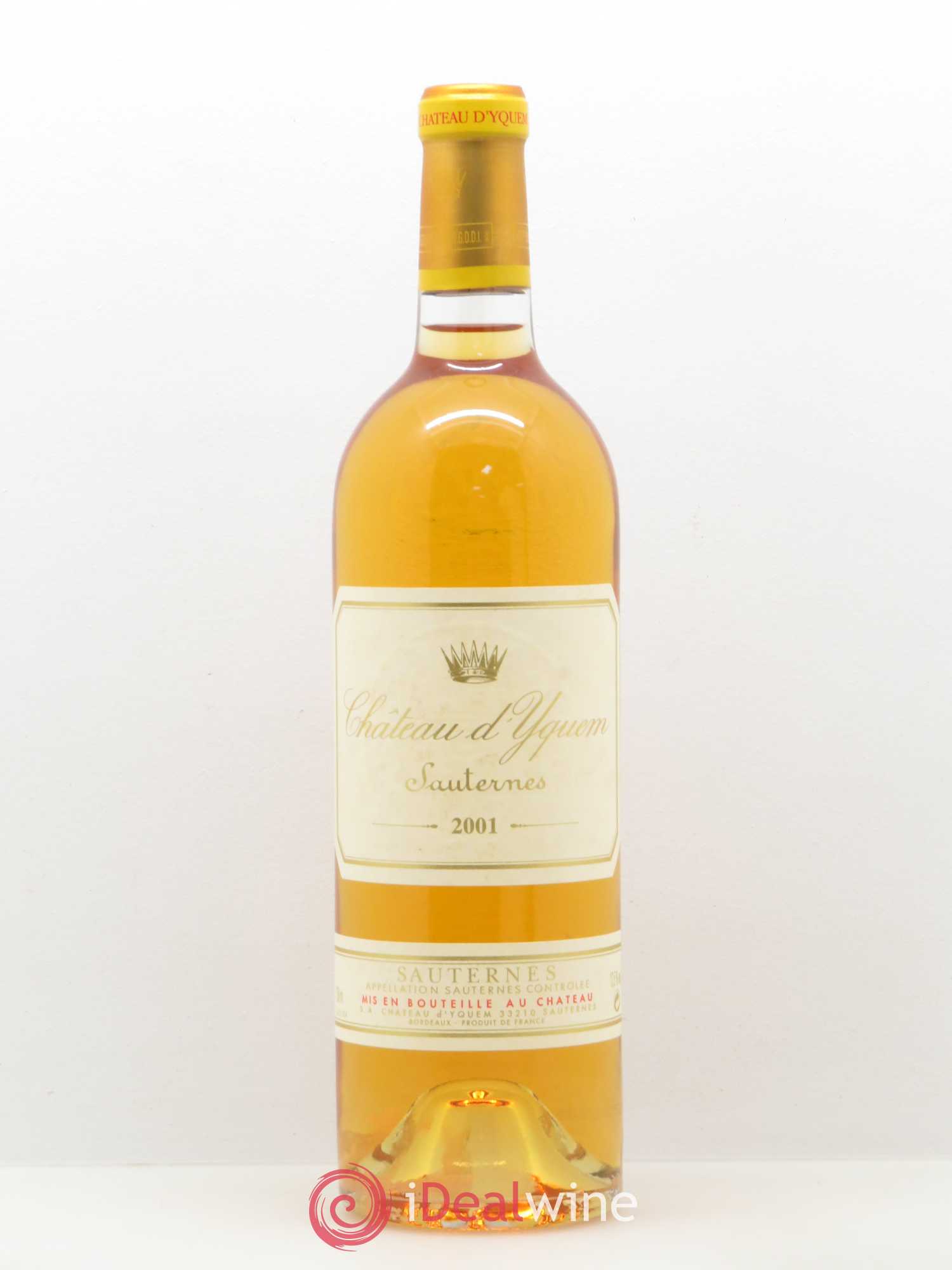 Château d' Yquem 1er Cru Classé Supérieur 2001 - Lotto di 1 bottiglia - 0