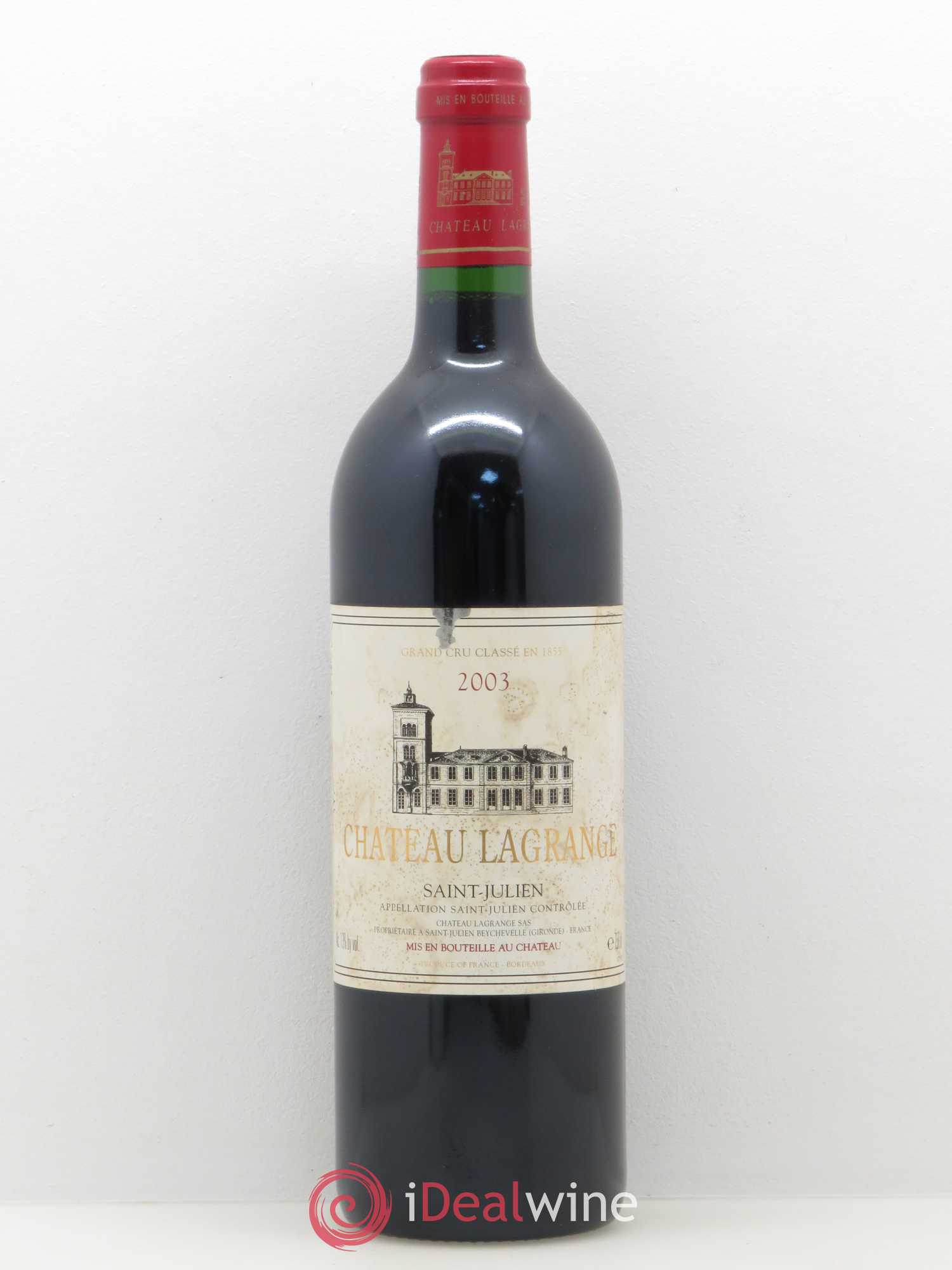 Château Lagrange 3ème Grand Cru Classé 2003 - Lot de 1 bouteille - 0