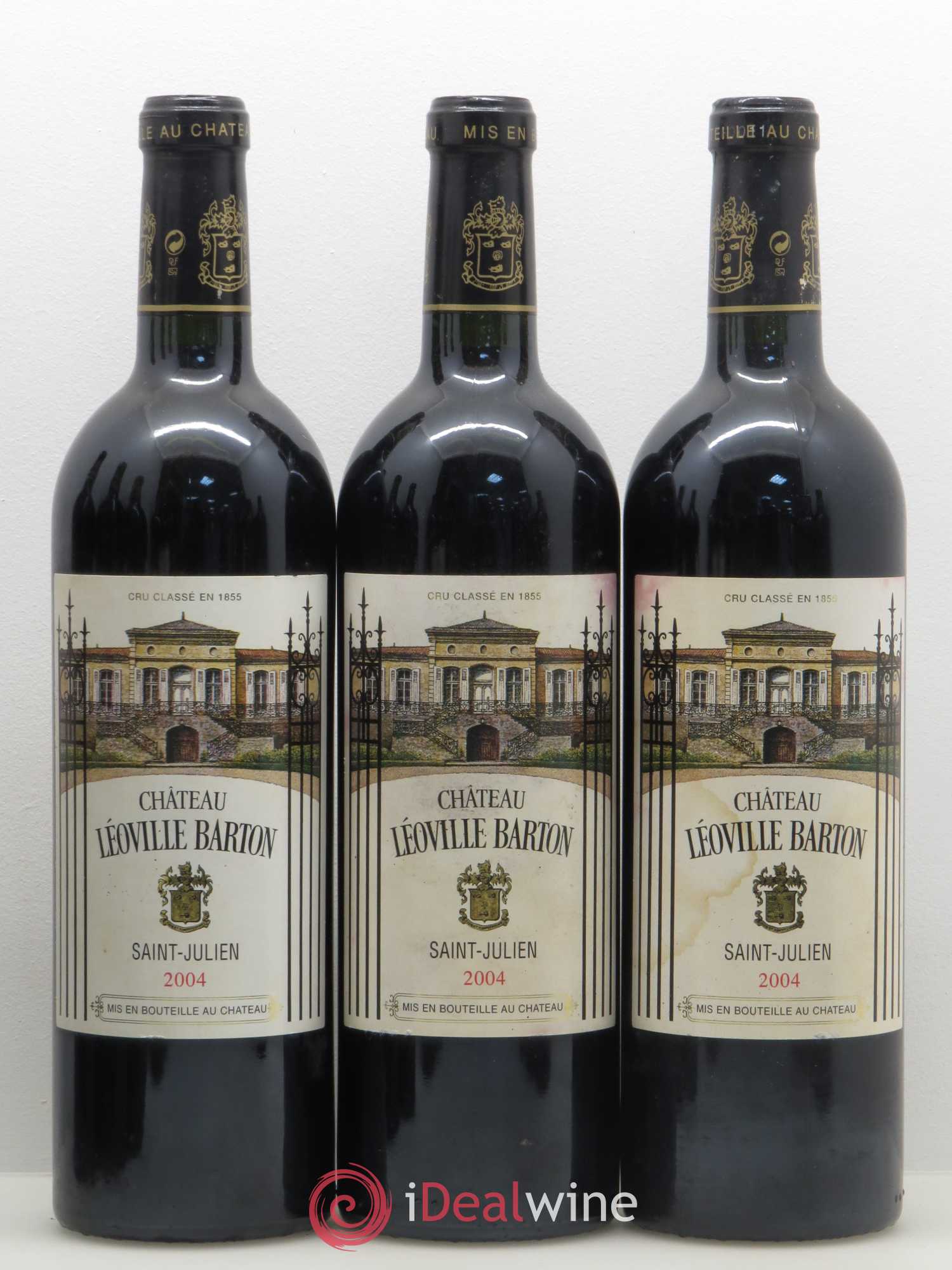 Château Léoville Barton 2ème Grand Cru Classé 2004 - Lot de 12 bouteilles - 3