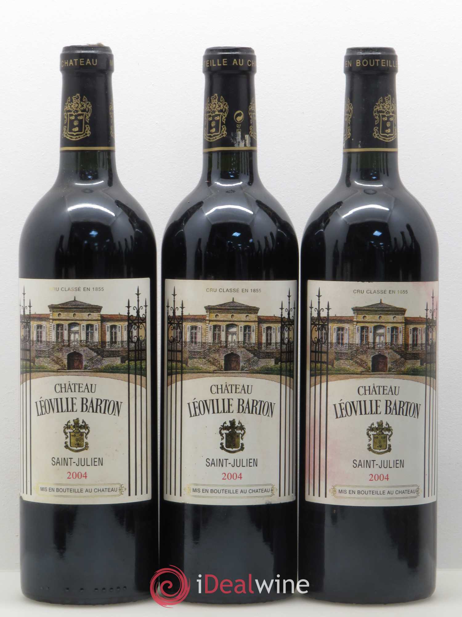 Château Léoville Barton 2ème Grand Cru Classé 2004 - Lot de 12 bouteilles - 4
