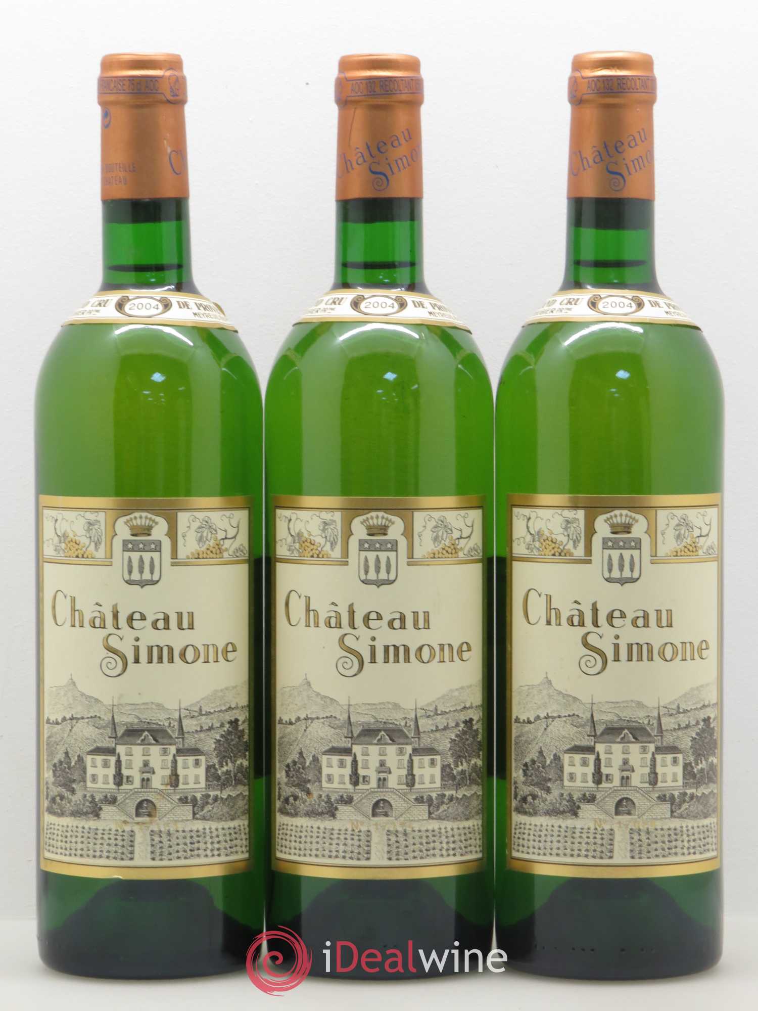 Palette Château Simone Famille Rougier 2004 - Posten von 12 Flaschen - 3