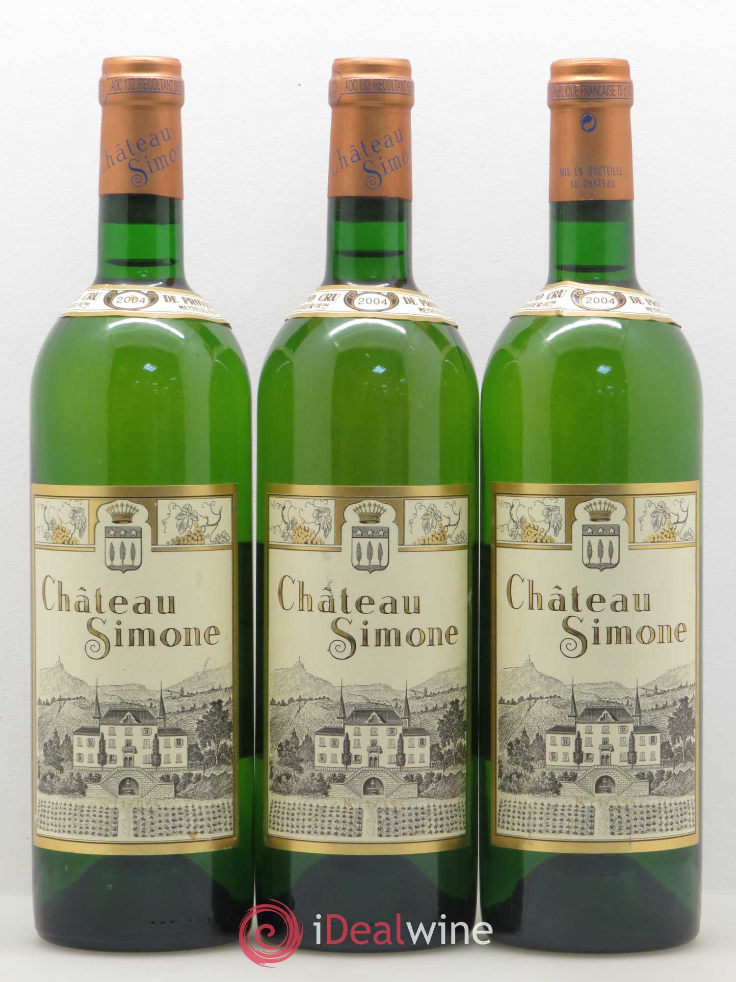 Palette Château Simone Famille Rougier 2004 - Posten von 12 Flaschen - 4