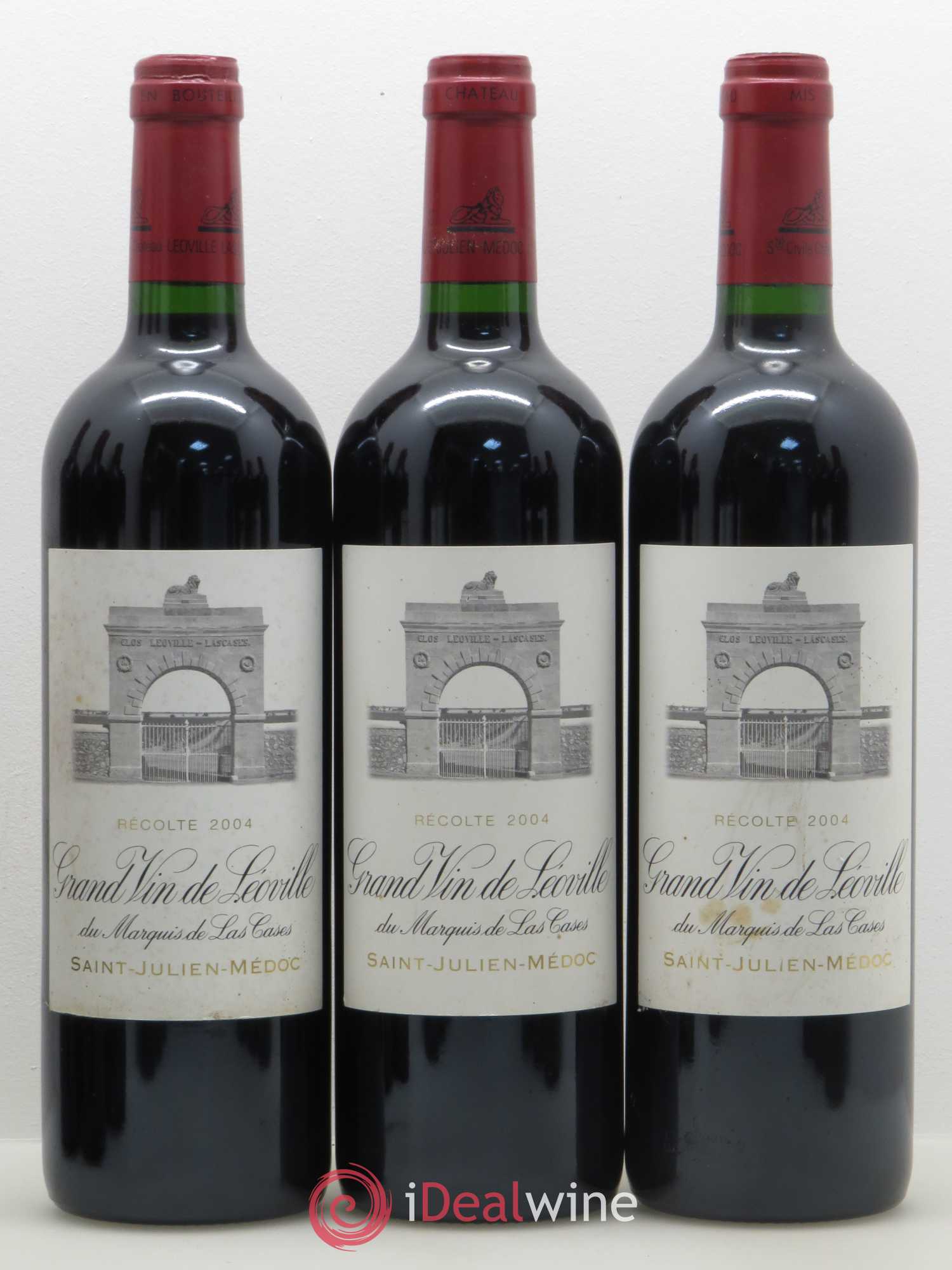 Château Léoville Las Cases 2ème Grand Cru Classé 2004 - Lot de 12 bouteilles - 3
