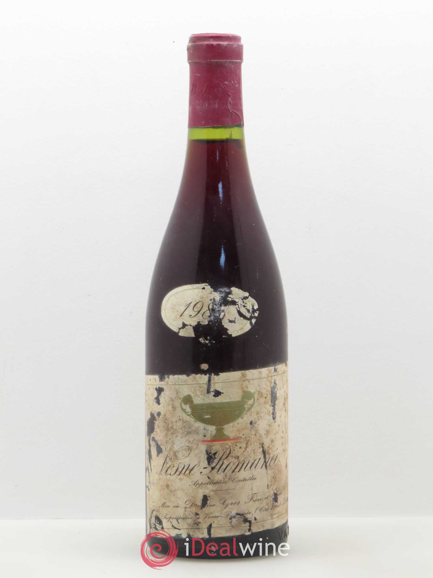 Vosne-Romanée Gros Frère & Soeur 1985 - Lot de 1 bouteille - 0