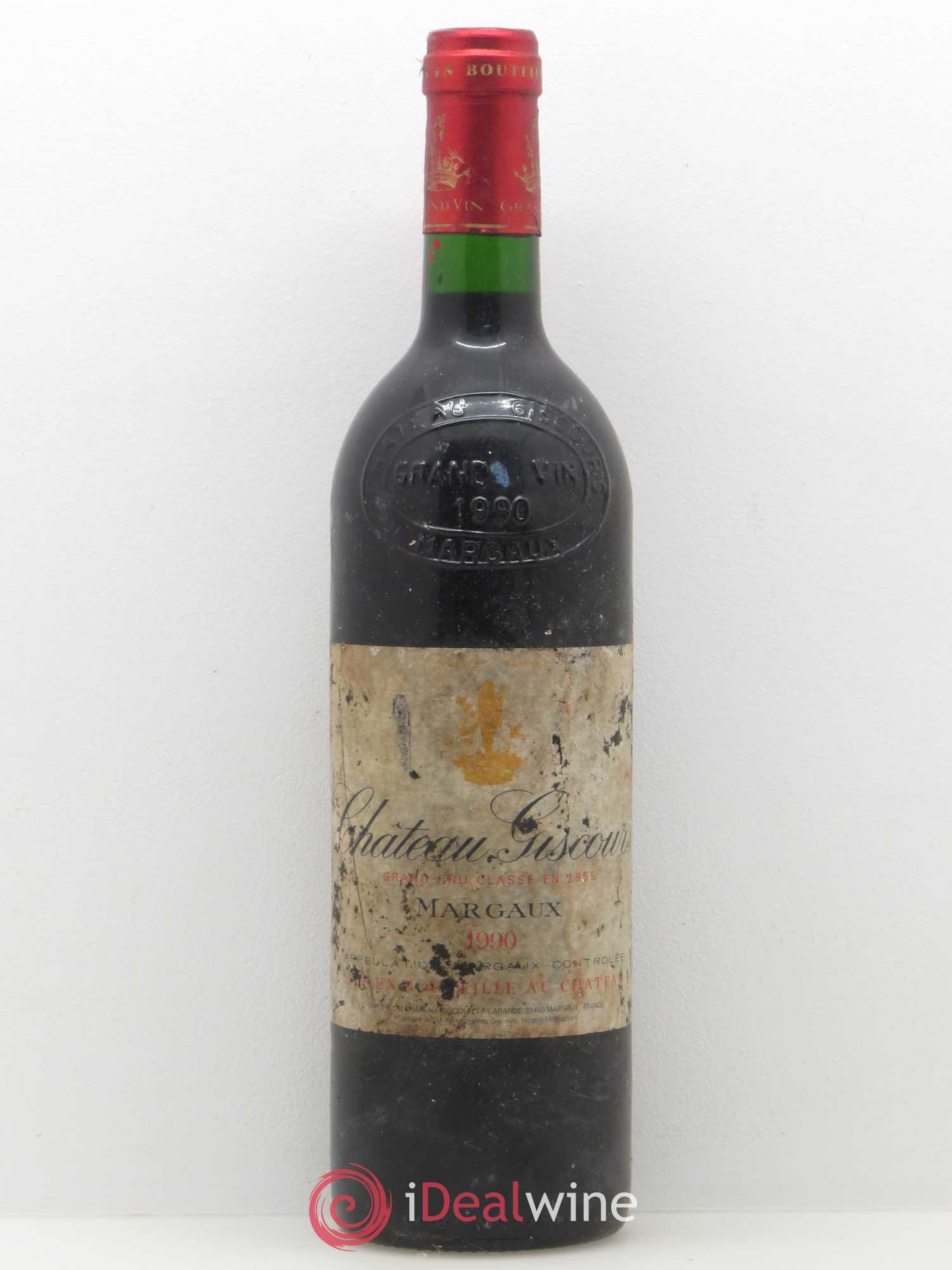 Château Giscours 3ème Grand Cru Classé 1990 - Lot de 1 bouteille - 0