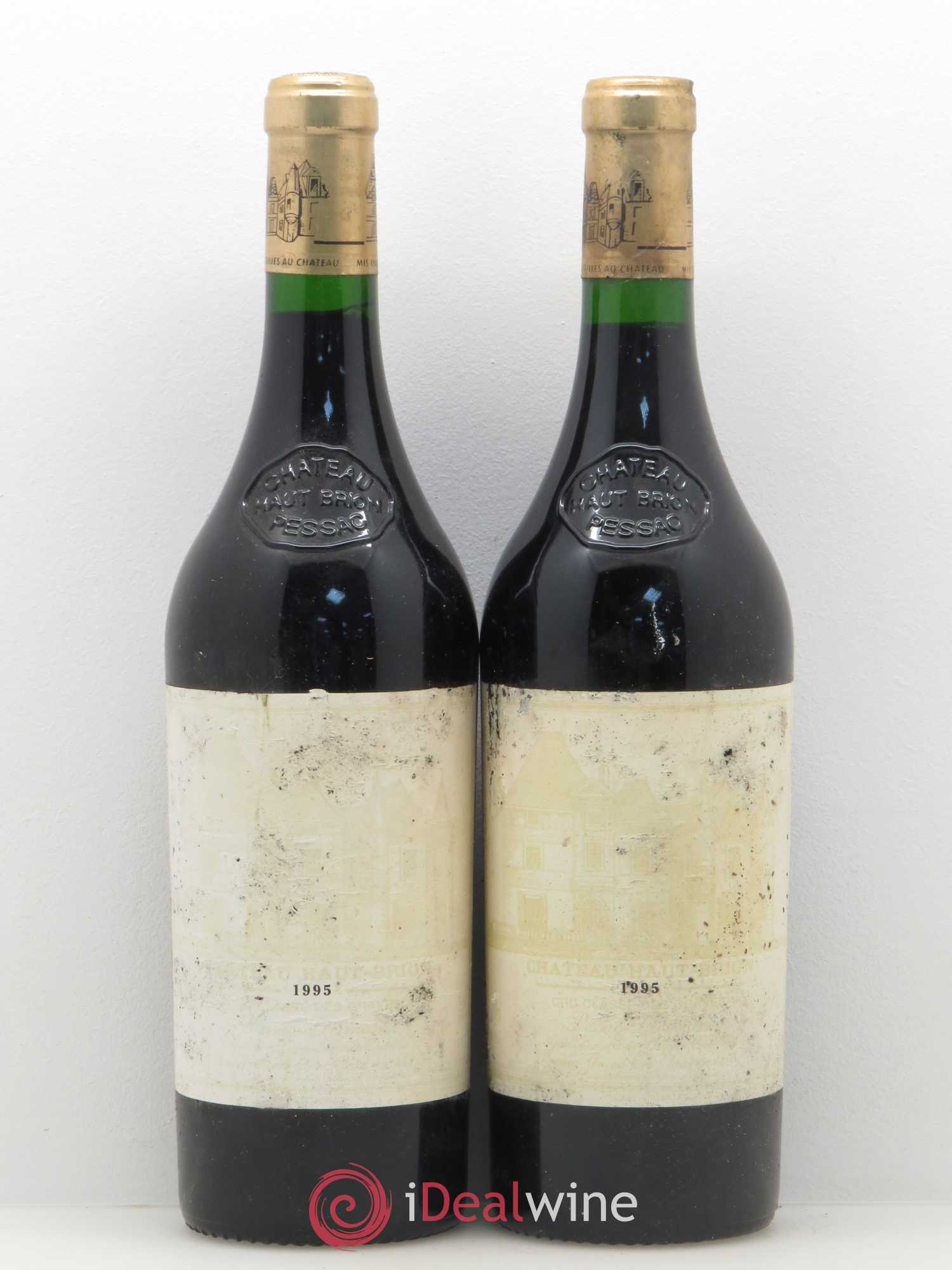 Château Haut Brion 1er Grand Cru Classé 1995 - Lot de 2 bouteilles - 0