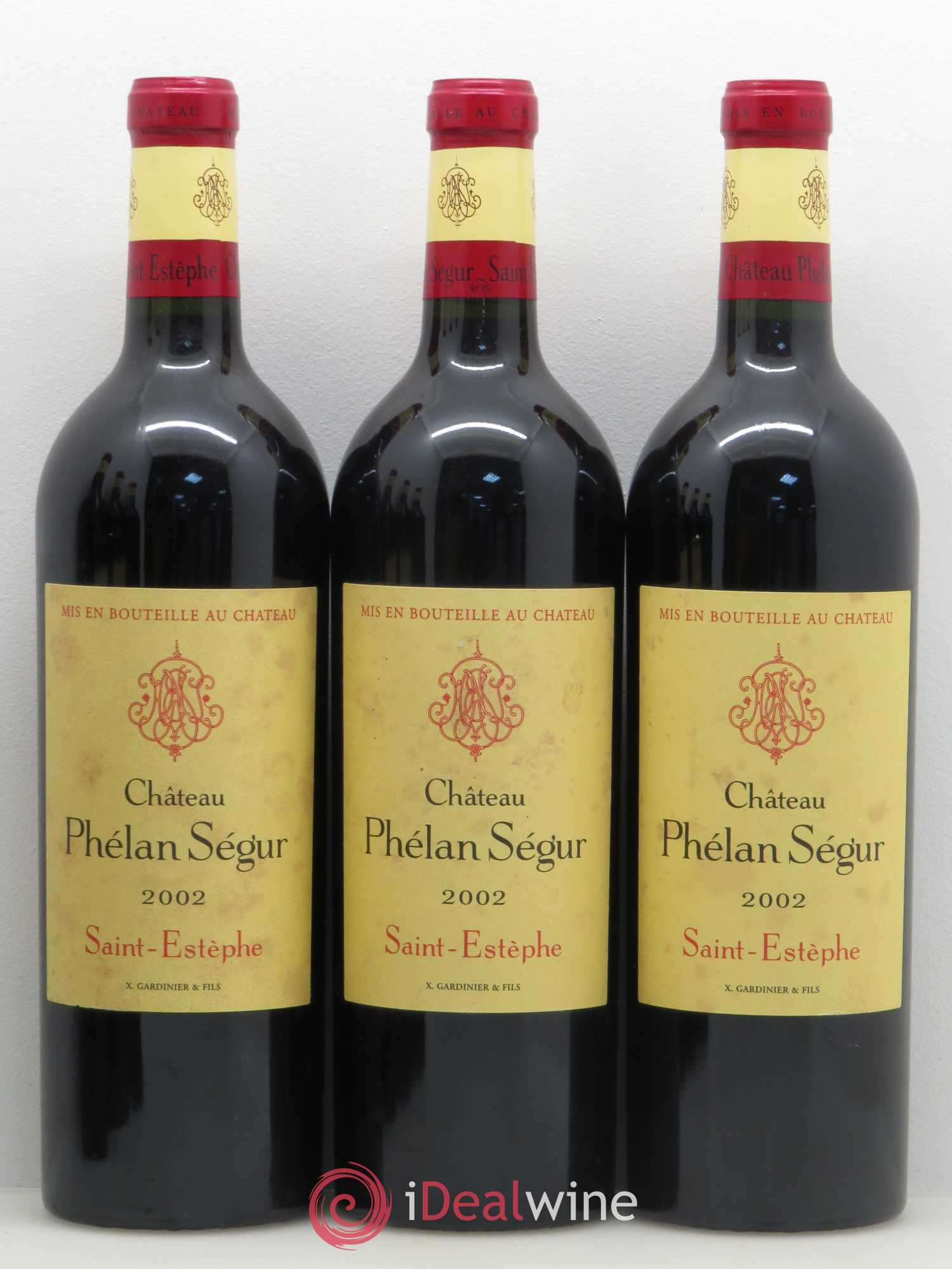 Château Phélan Ségur 2002 - Lot de 12 bouteilles - 3