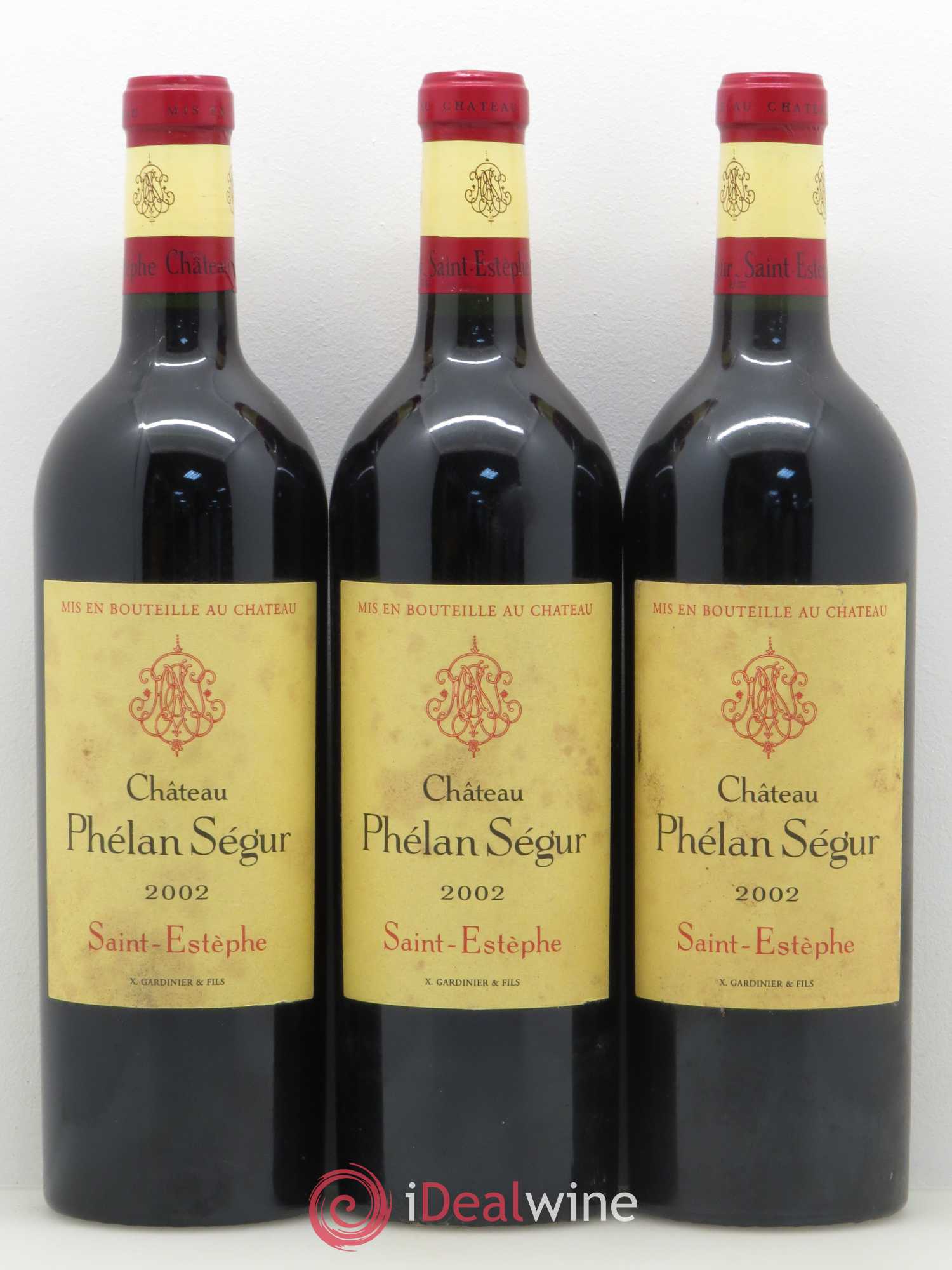 Château Phélan Ségur 2002 - Lot de 12 bouteilles - 4