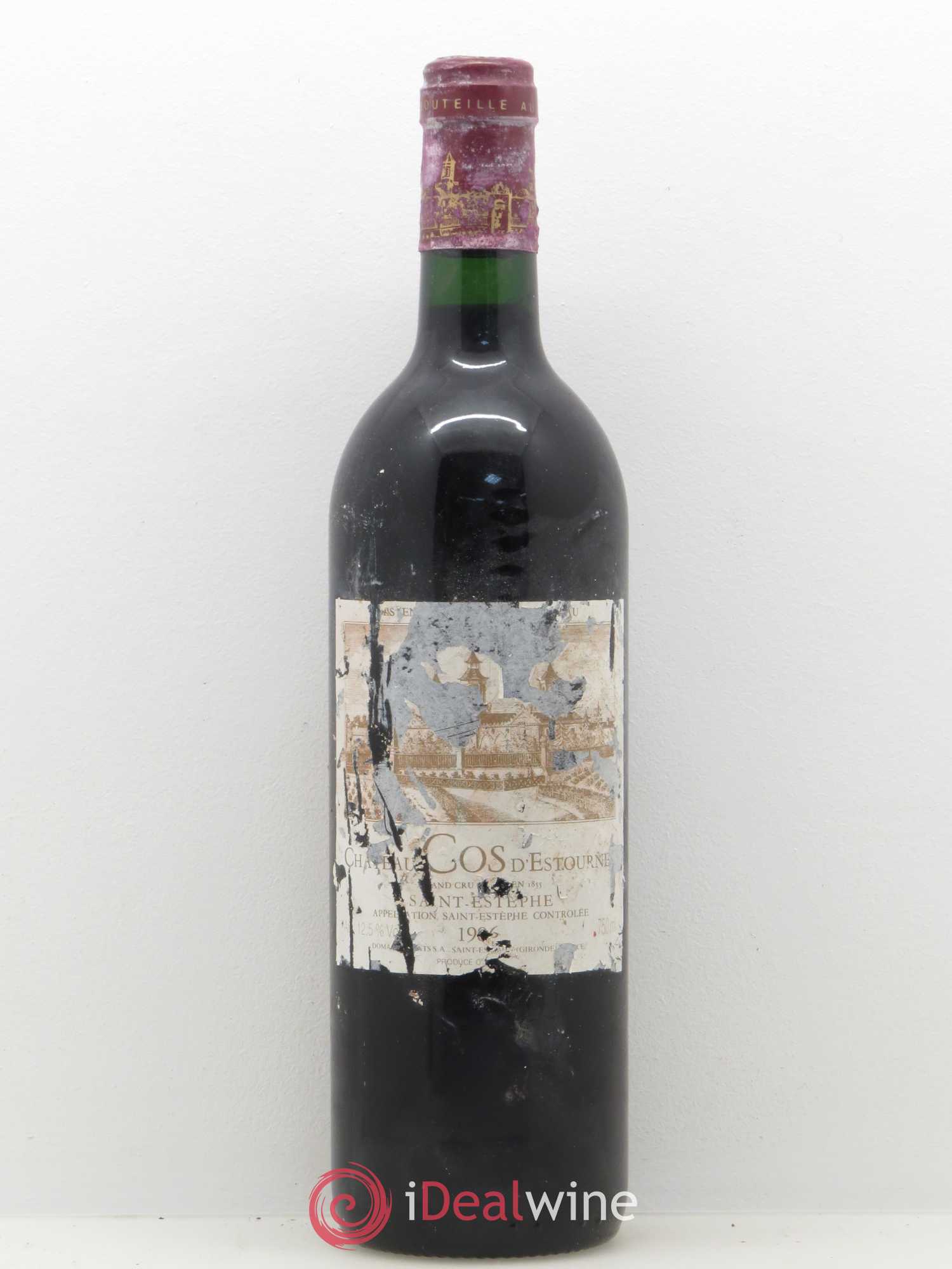 Cos d'Estournel 2ème Grand Cru Classé 1986 - Lot de 1 bouteille - 0