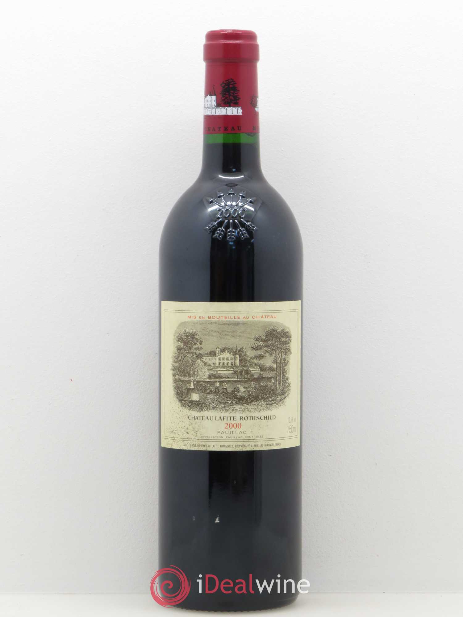 Château Lafite Rothschild 1er Grand Cru Classé 2000 - Lot de 1 bouteille - 0