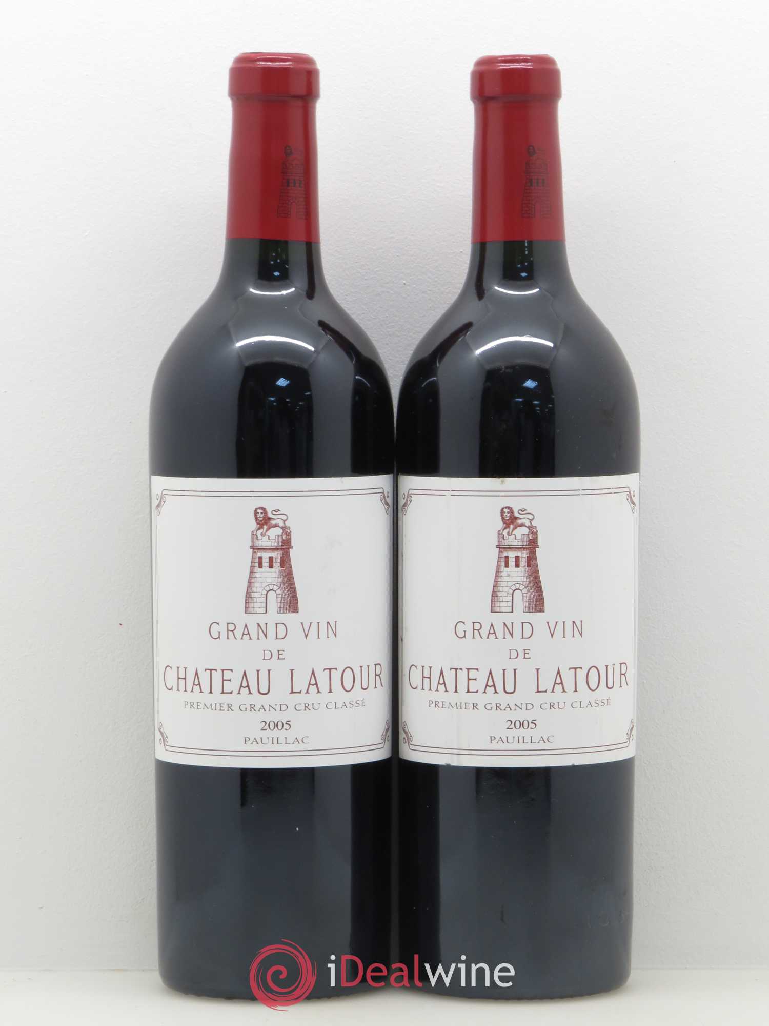 Château Latour 1er Grand Cru Classé 2005 - Lot de 2 bouteilles - 0