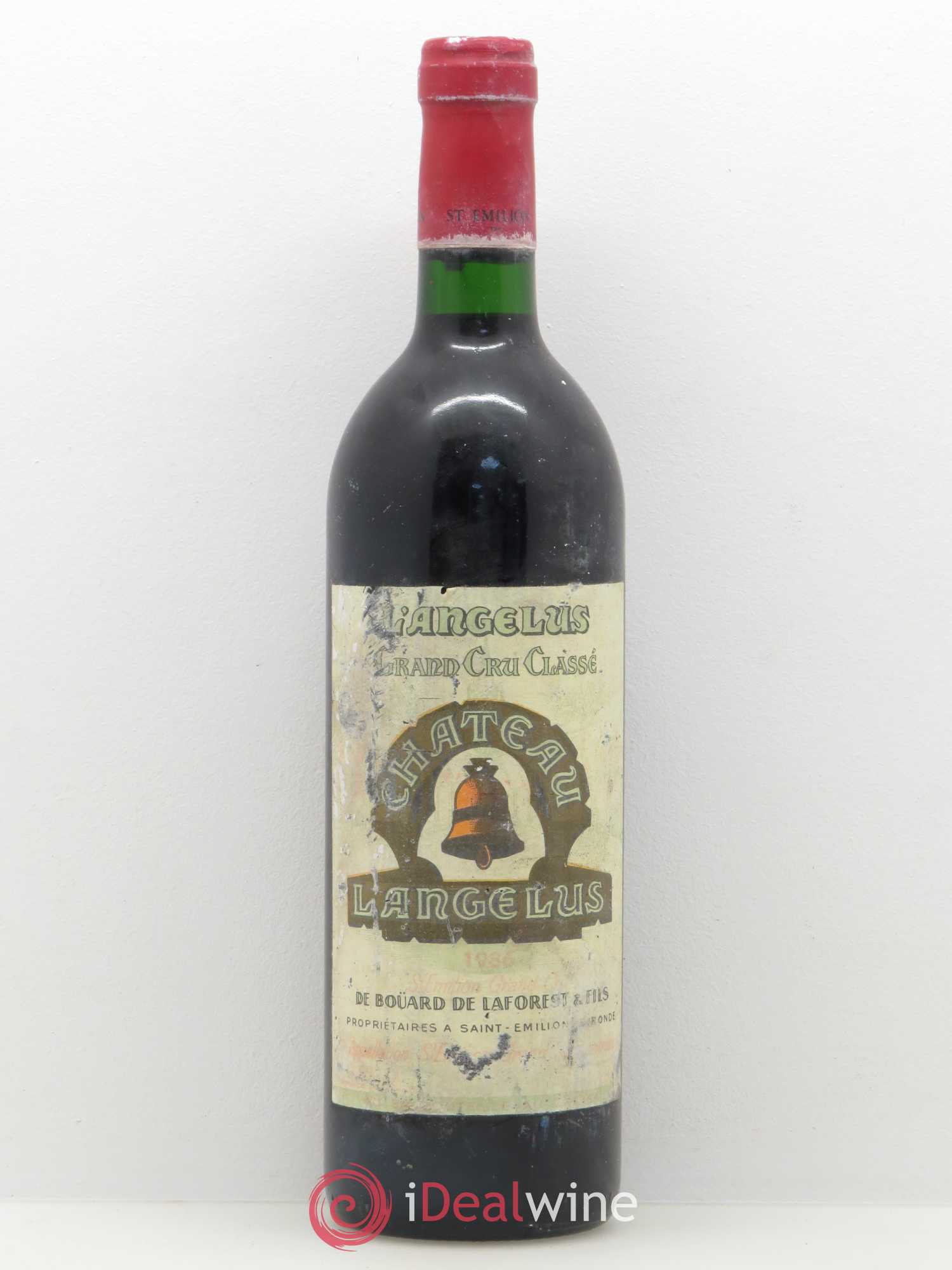 Château Angélus 1er Grand Cru Classé A 1986 - Lot de 1 bouteille - 0