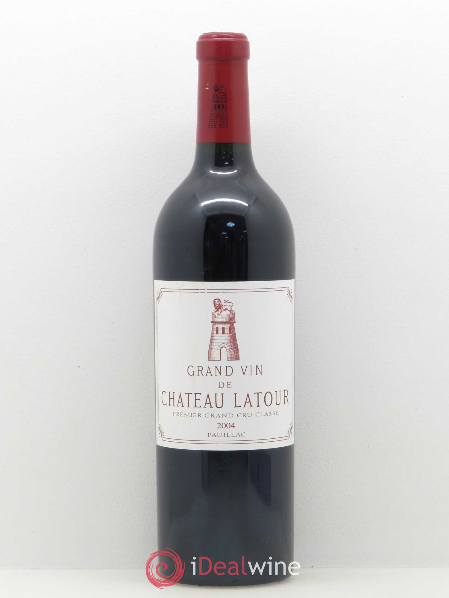 Château Latour 1er Grand Cru Classé 2004 - Lot de 1 bouteille - 0