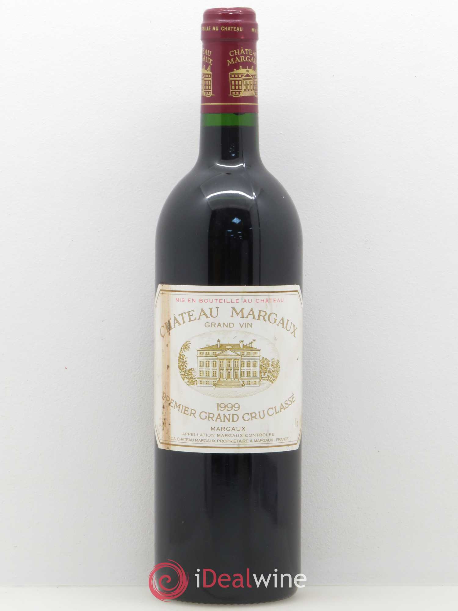 Château Margaux 1er Grand Cru Classé 1999 - Lot de 1 bouteille - 0