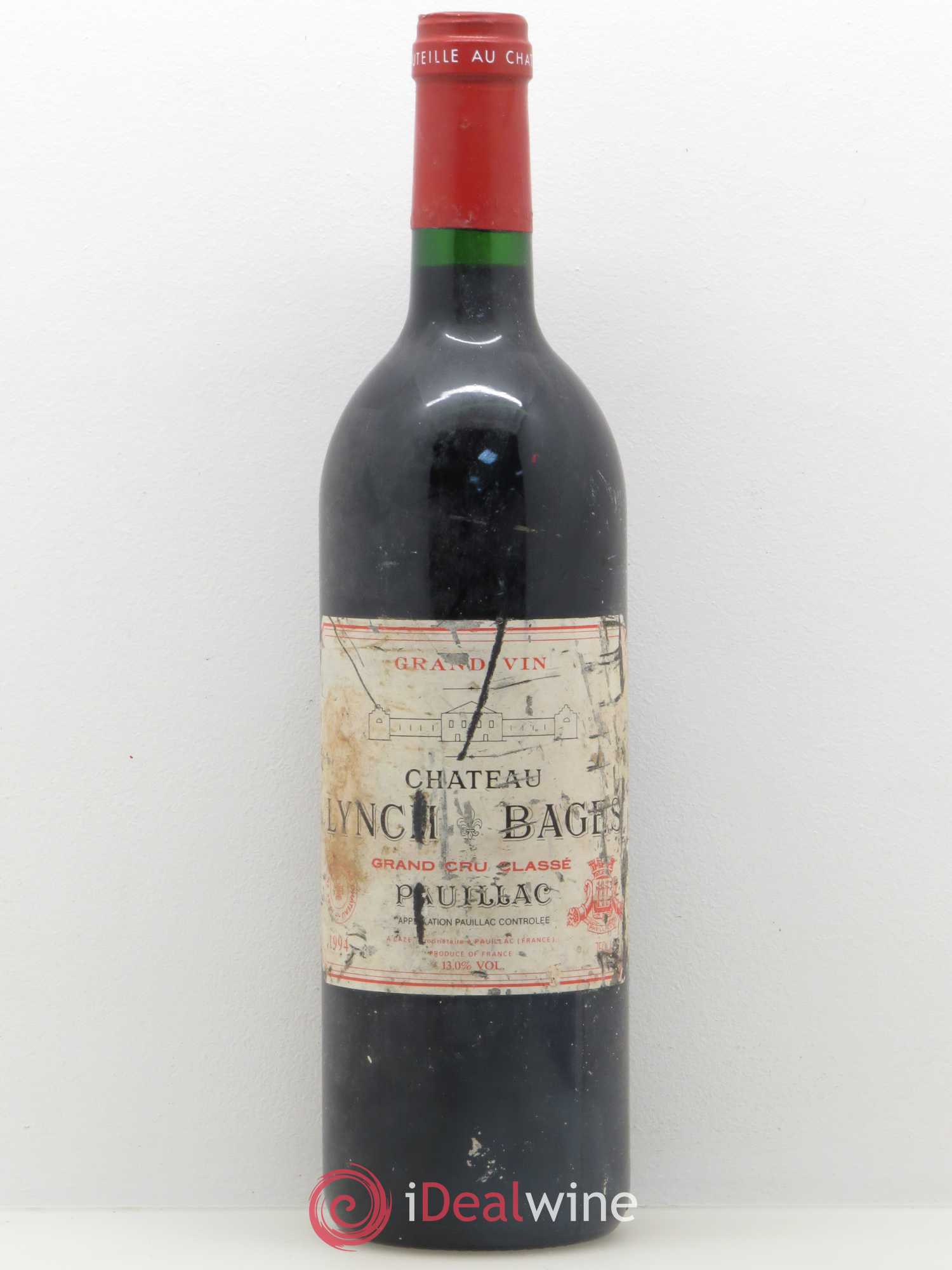 Château Lynch Bages 5ème Grand Cru Classé 1994 - Lot de 1 bouteille - 0